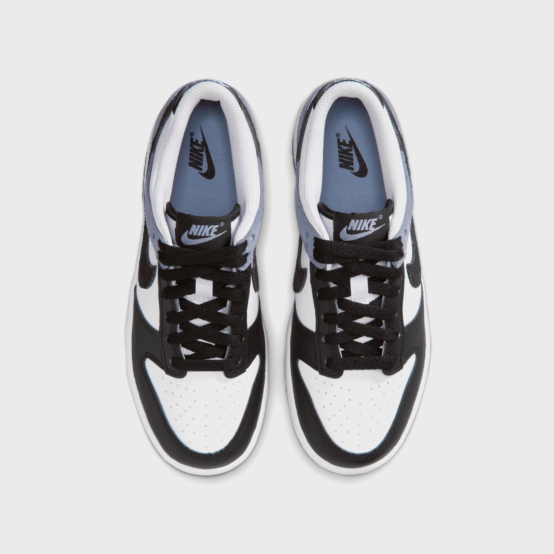 Nike GS Dunk Low - White / Black / Indigo