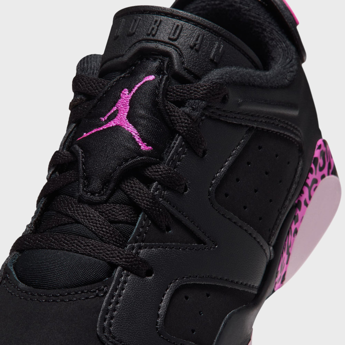 Jordan PS Air Jordan 6 Retro Low - Black / White / Fierce Pink