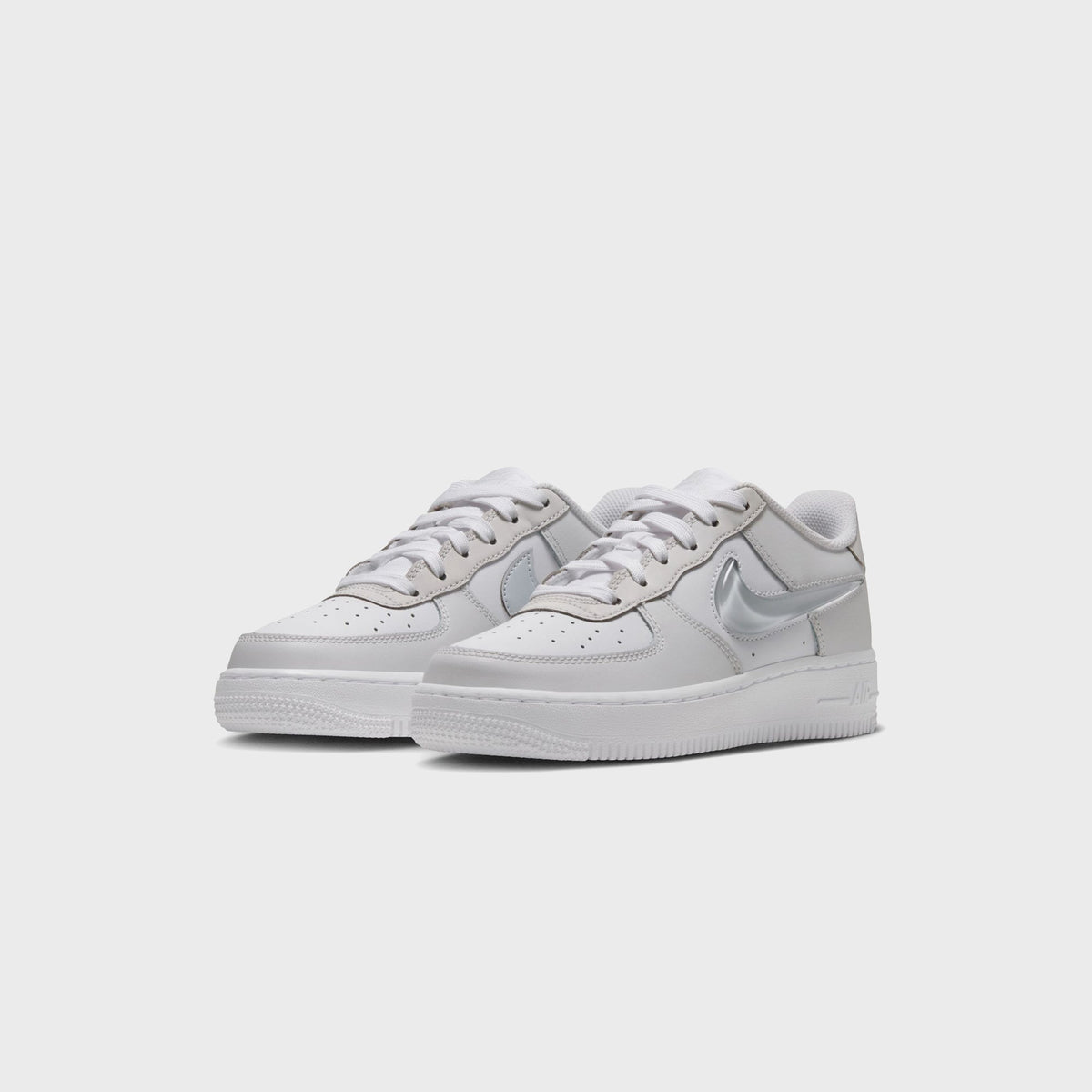 Nike GS Air Force 1 - White / Platinum Tint / Pure Platinum