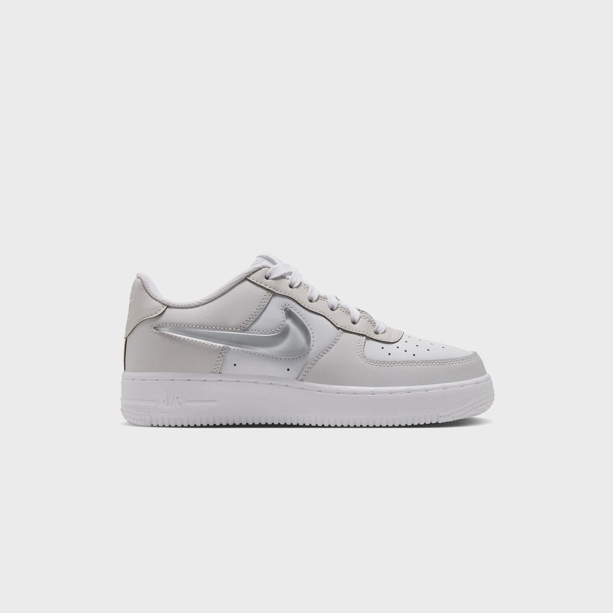 Nike GS Air Force 1 - White / Platinum Tint / Pure Platinum