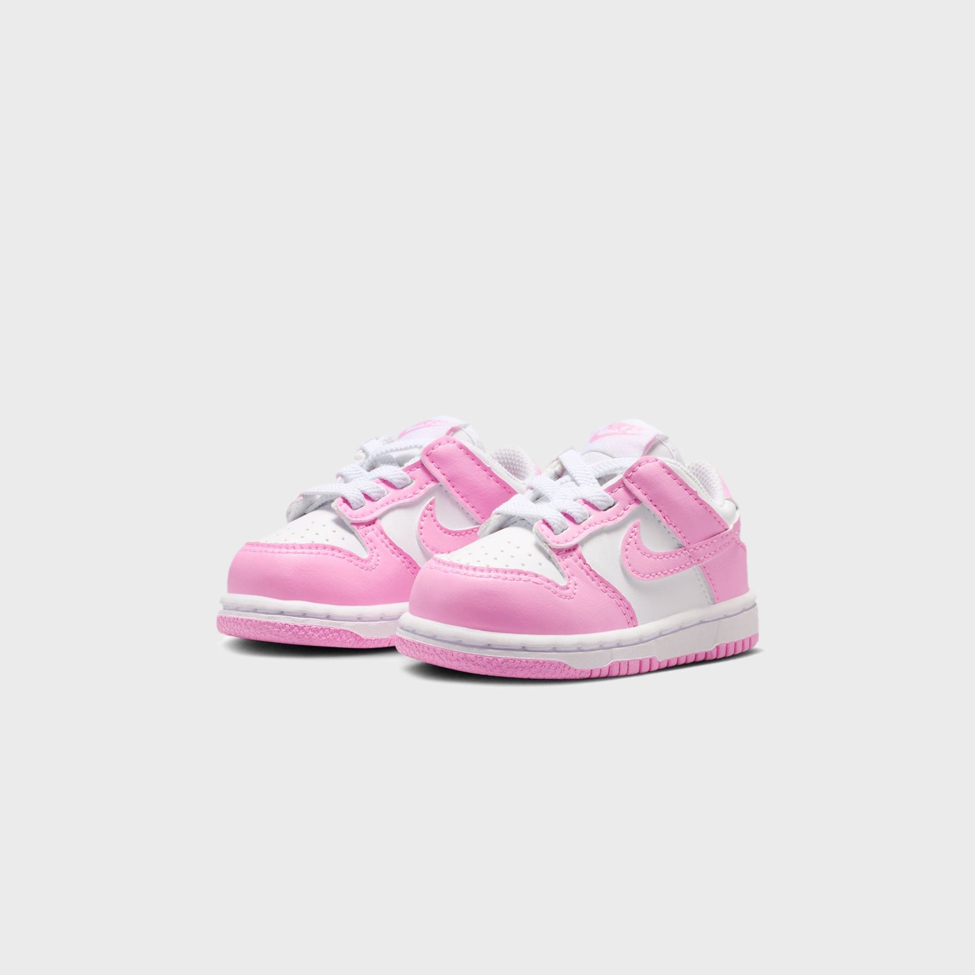 Nike TD Dunk Low - White / Pink Rise