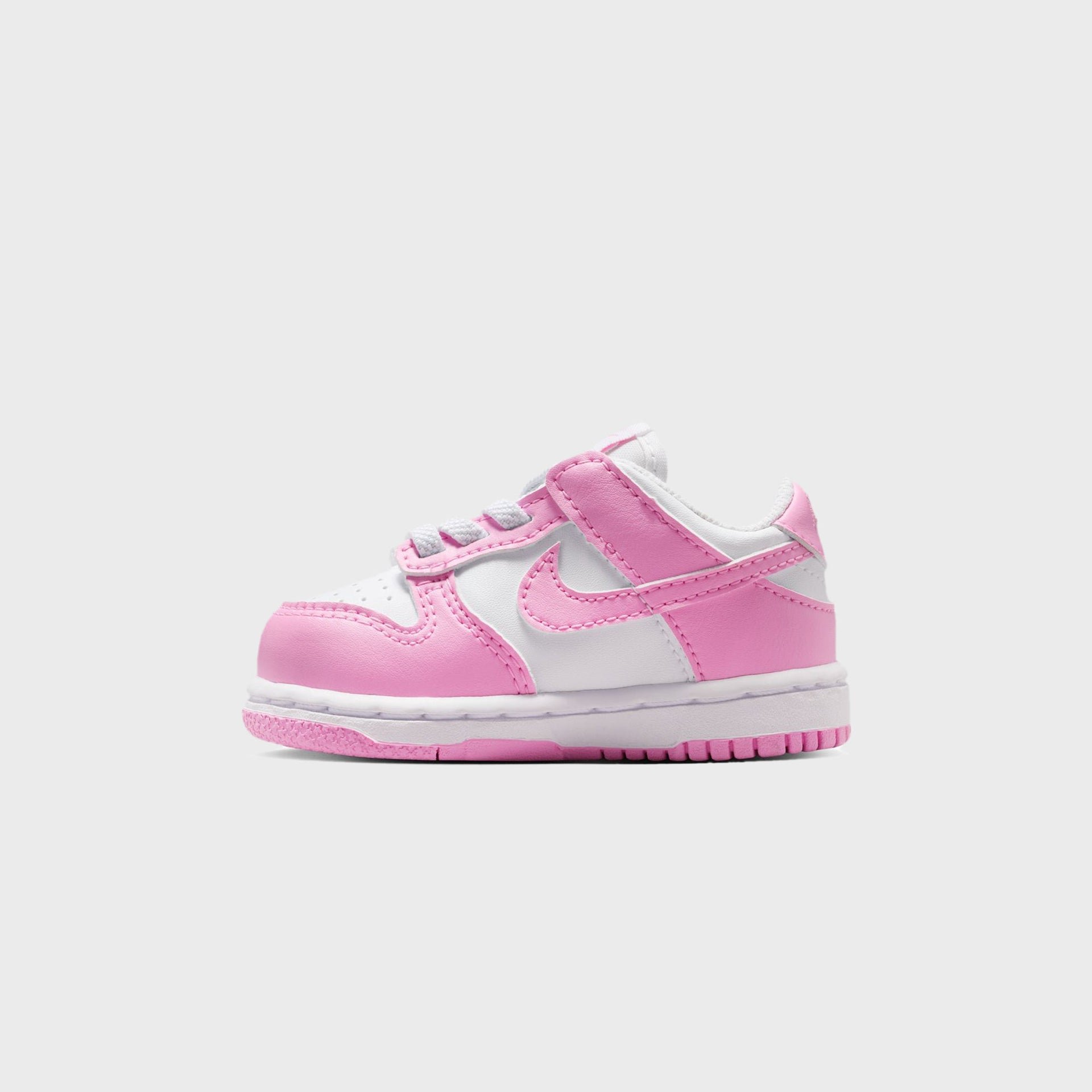 Nike TD Dunk Low - White / Pink Rise