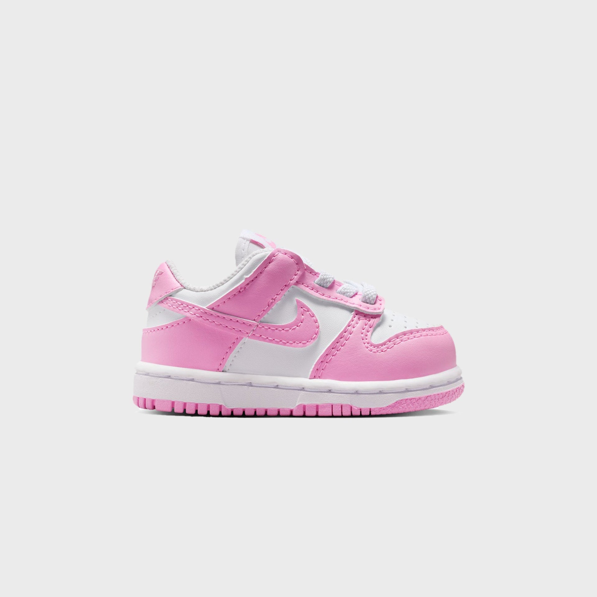 Nike TD Dunk Low - White / Pink Rise