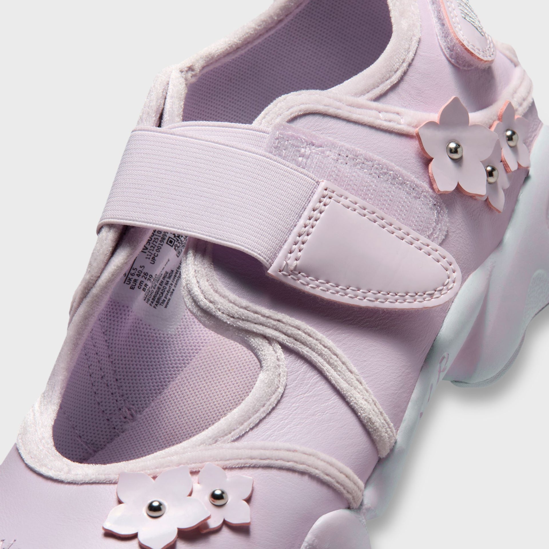 Nike WMNS Air Rift "Florette" - Bleached Lilac / Wolf Grey / Metallic Silver
