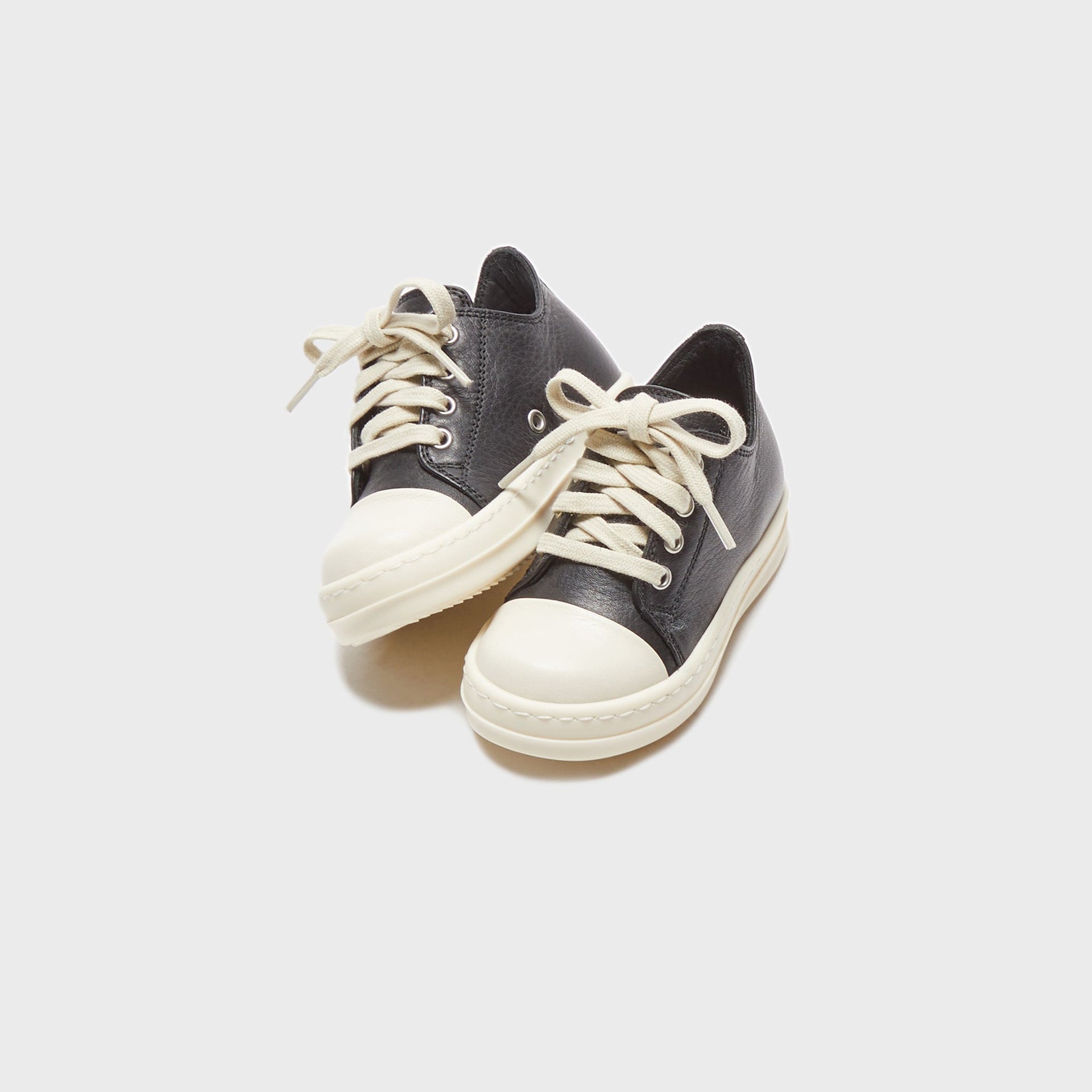 Rick Owens TD Vintage Sneaks - Black / Milk