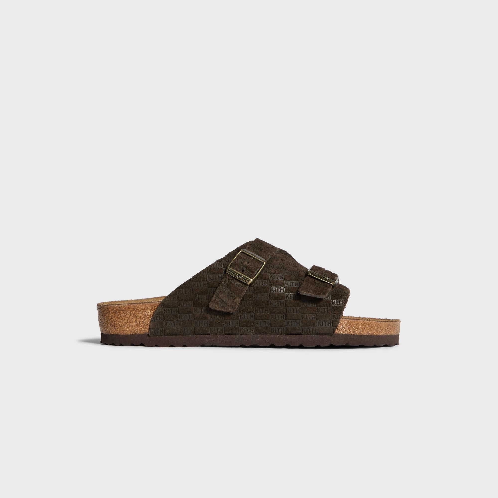 Kith for Birkenstock WMNS Zurich Deboss - Espresso – Kith UK