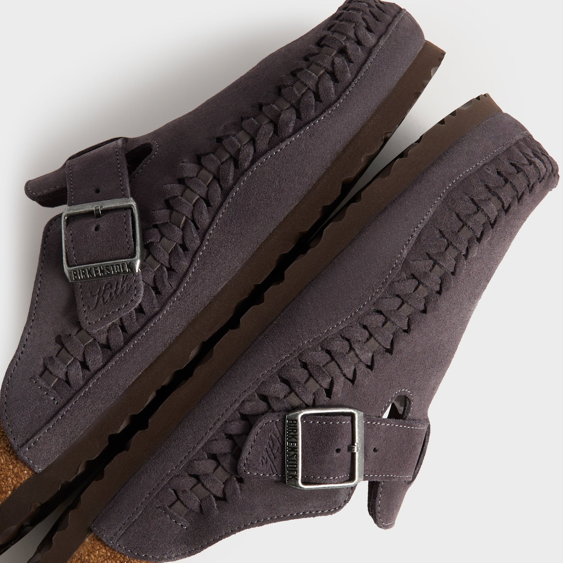 MADE-TO-ORDER | Kith for Birkenstock WMNS Boston Woven - Rabbit Grey - PH