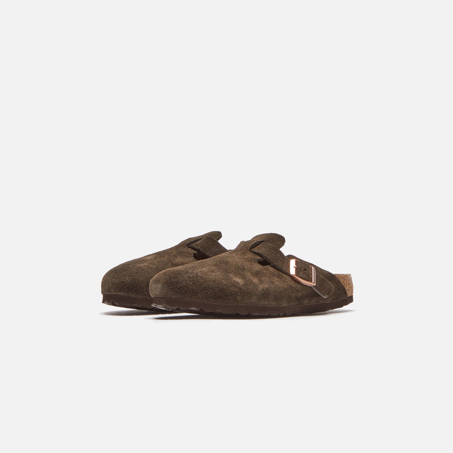 Birkenstock WMNS Boston Soft Footbed - Mocha