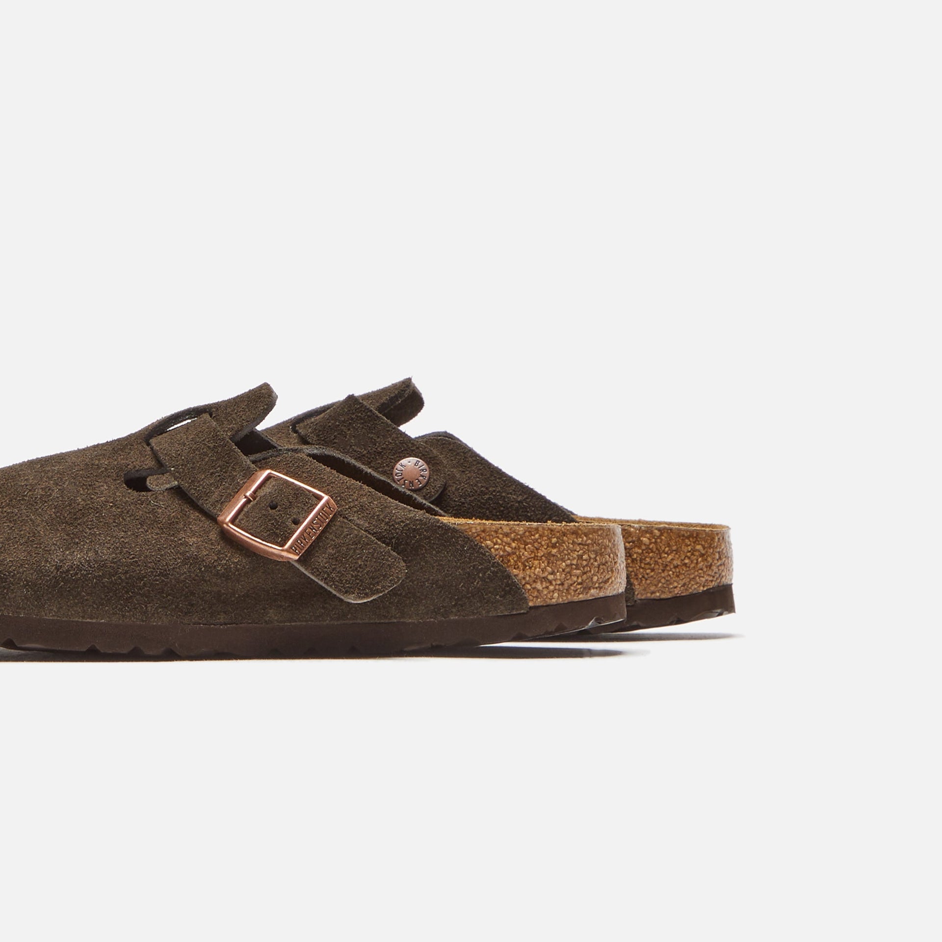 Birkenstock WMNS Boston Soft Footbed - Mocha