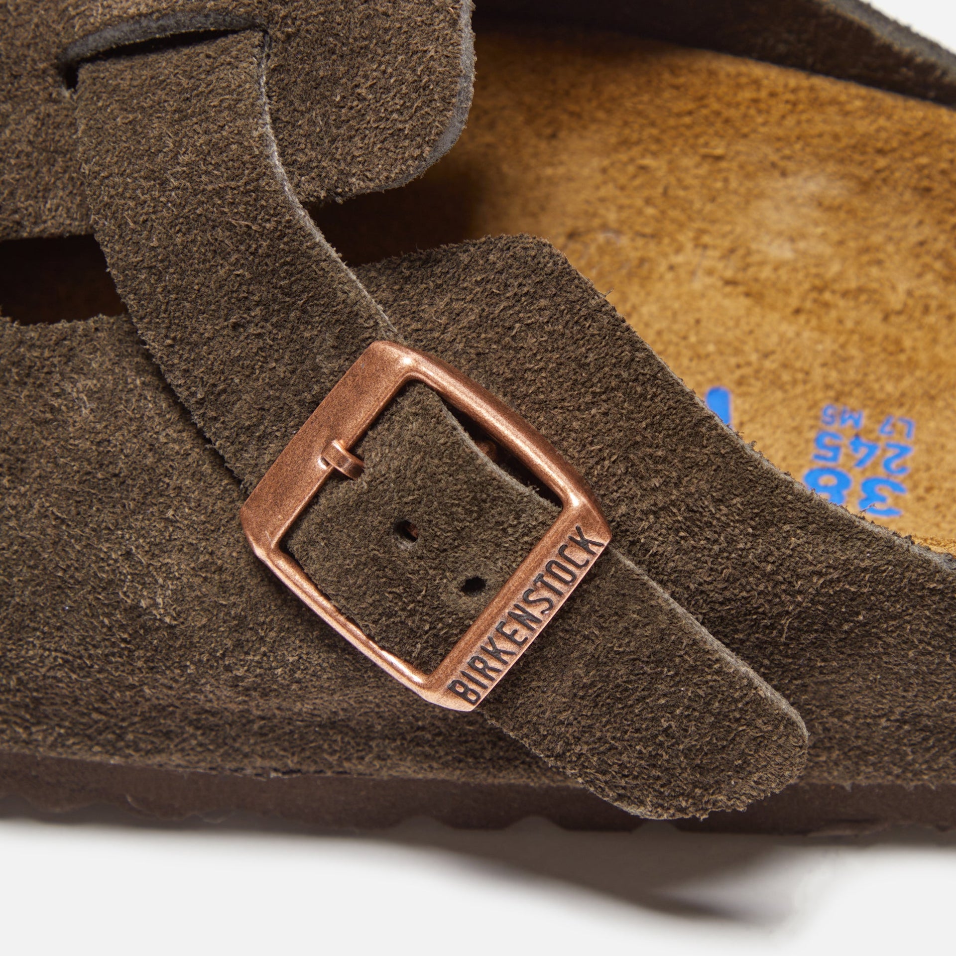 Birkenstock WMNS Boston Soft Footbed - Mocha