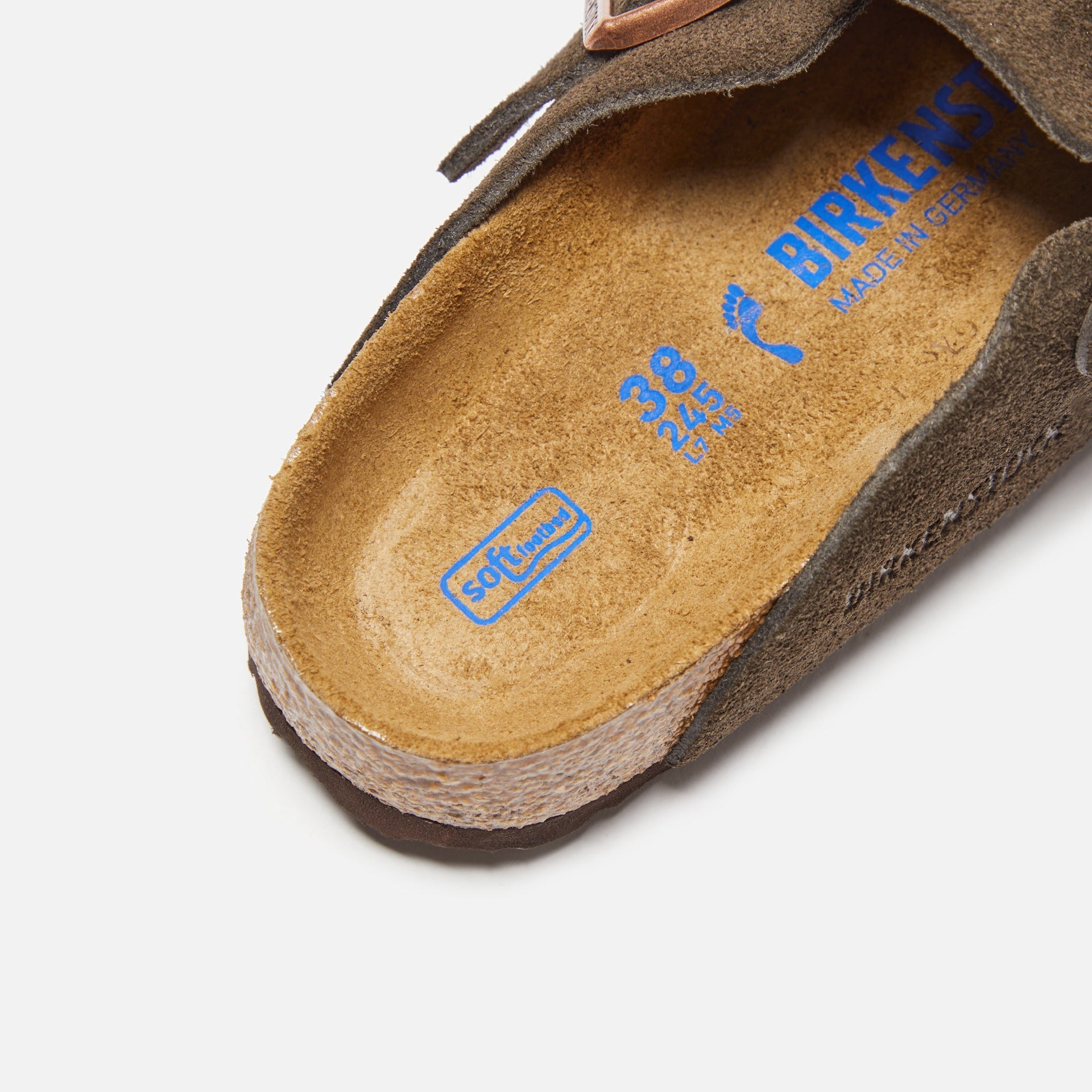 Birkenstock WMNS Boston Soft Footbed - Mocha