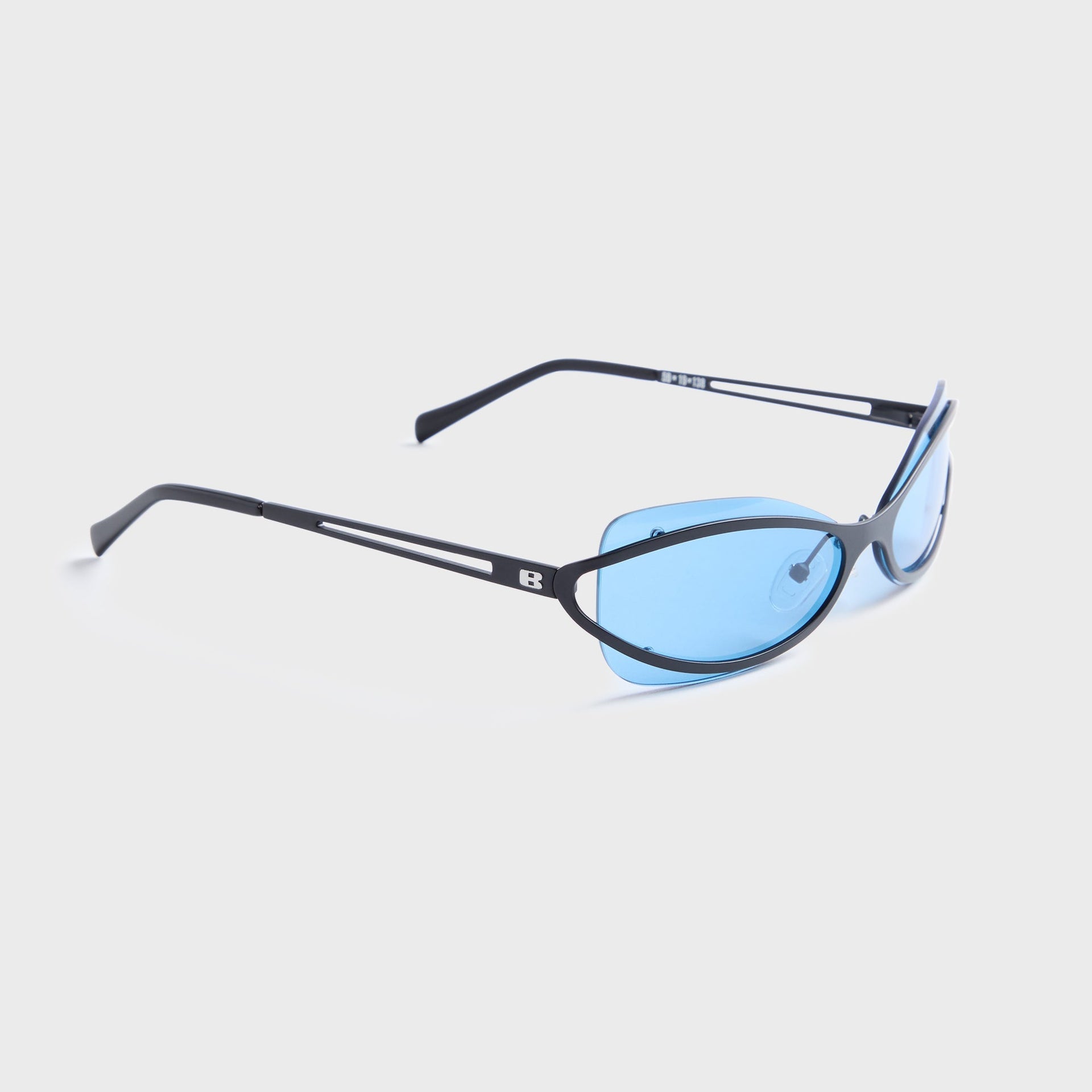 BRU EYEWEAR Cannon Sunglasses - Black / Blue