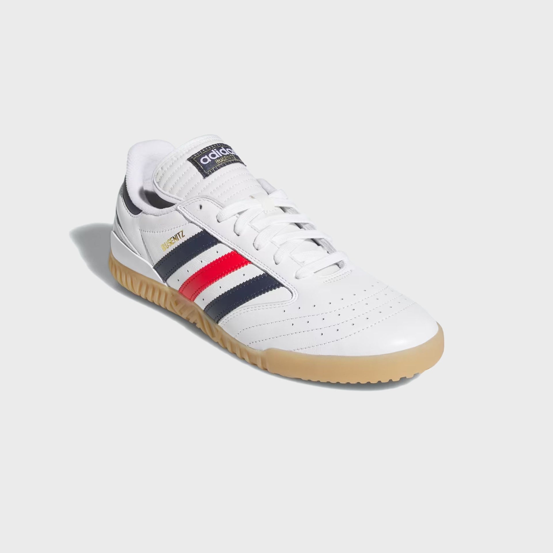 adidas Busenitz Indoor Super - Cloud White / Collegiate Navy / Better Scarlet