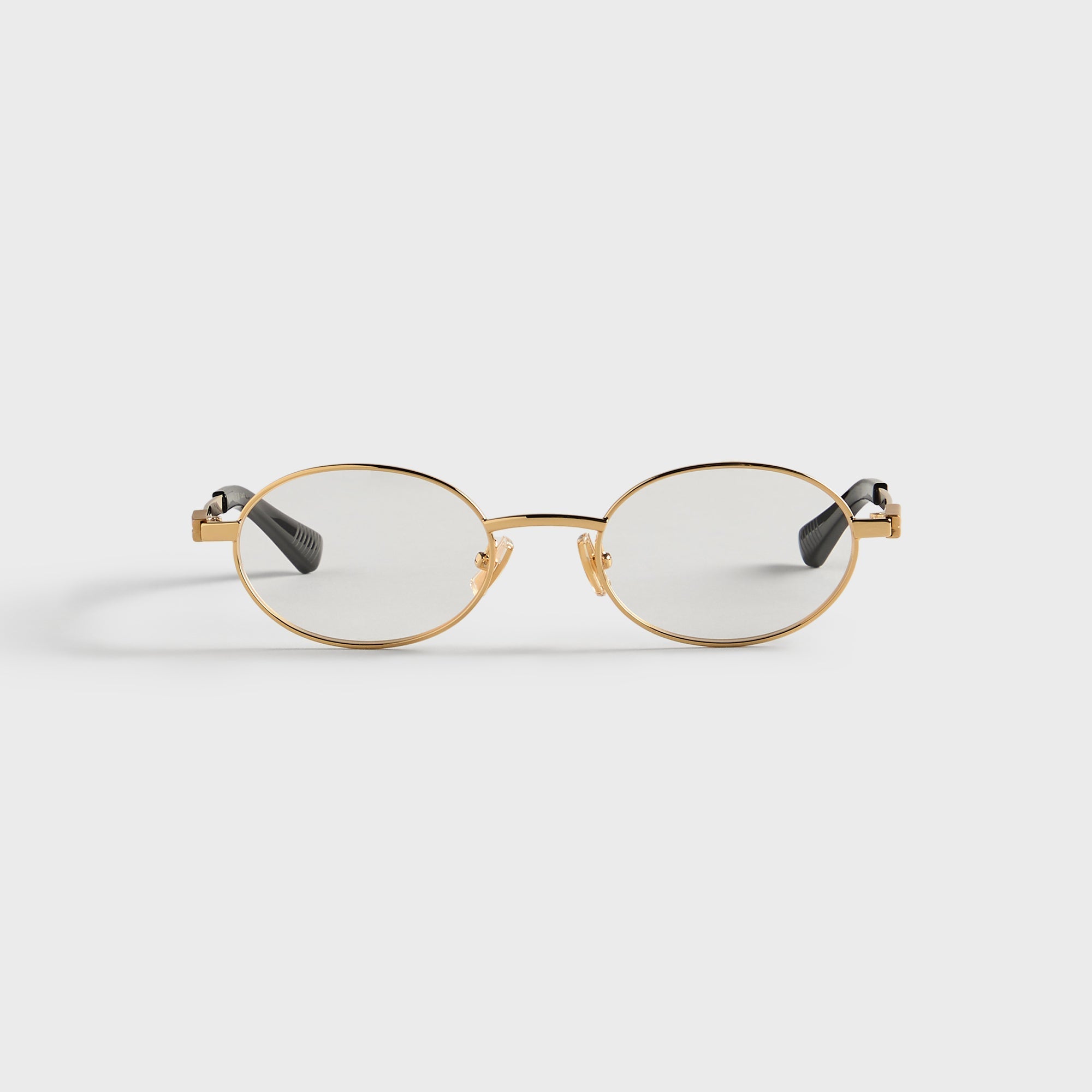 Bottega Veneta BV1470S Metal Sunglasses - Gold / Transparent – Kith UK