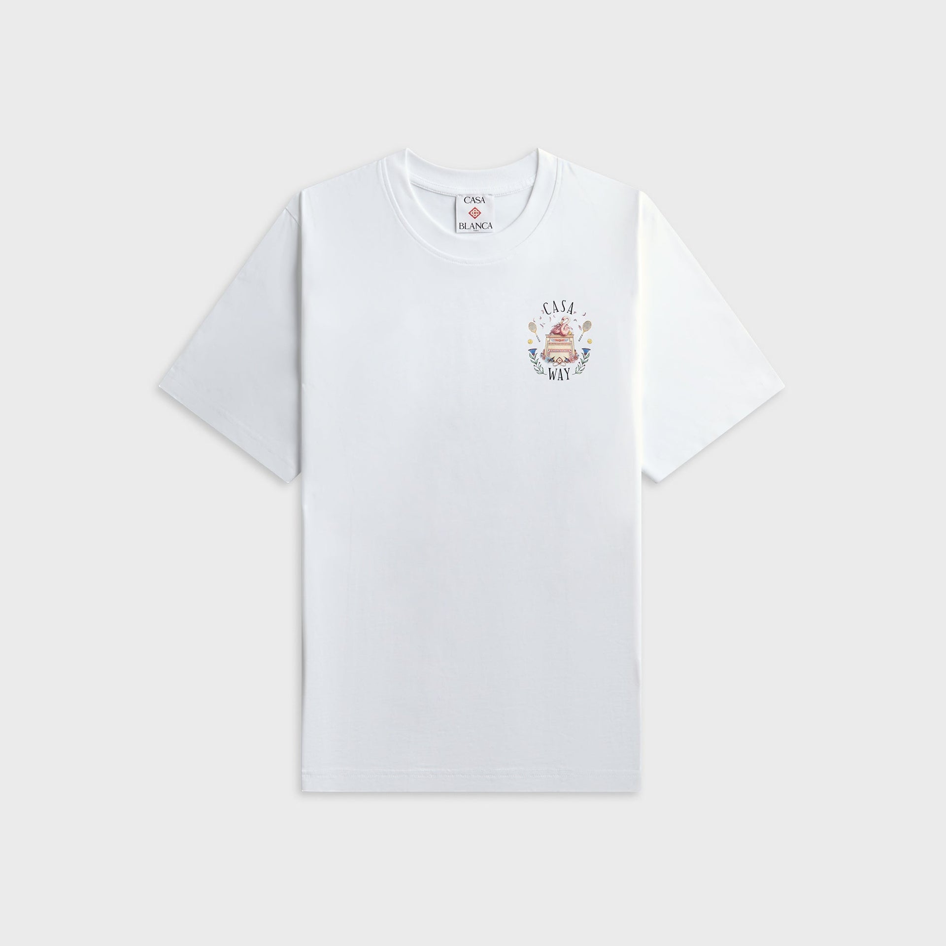 Casablanca Casa Way Short Sleeve Tee - White