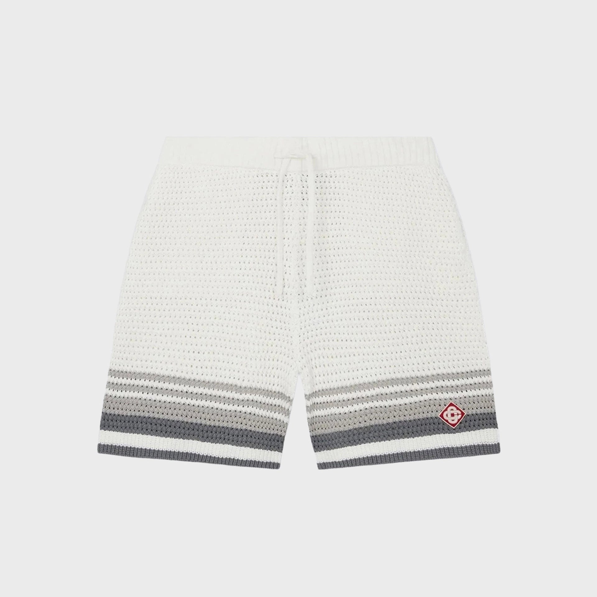 Casablanca Crochet Short - White / Grey