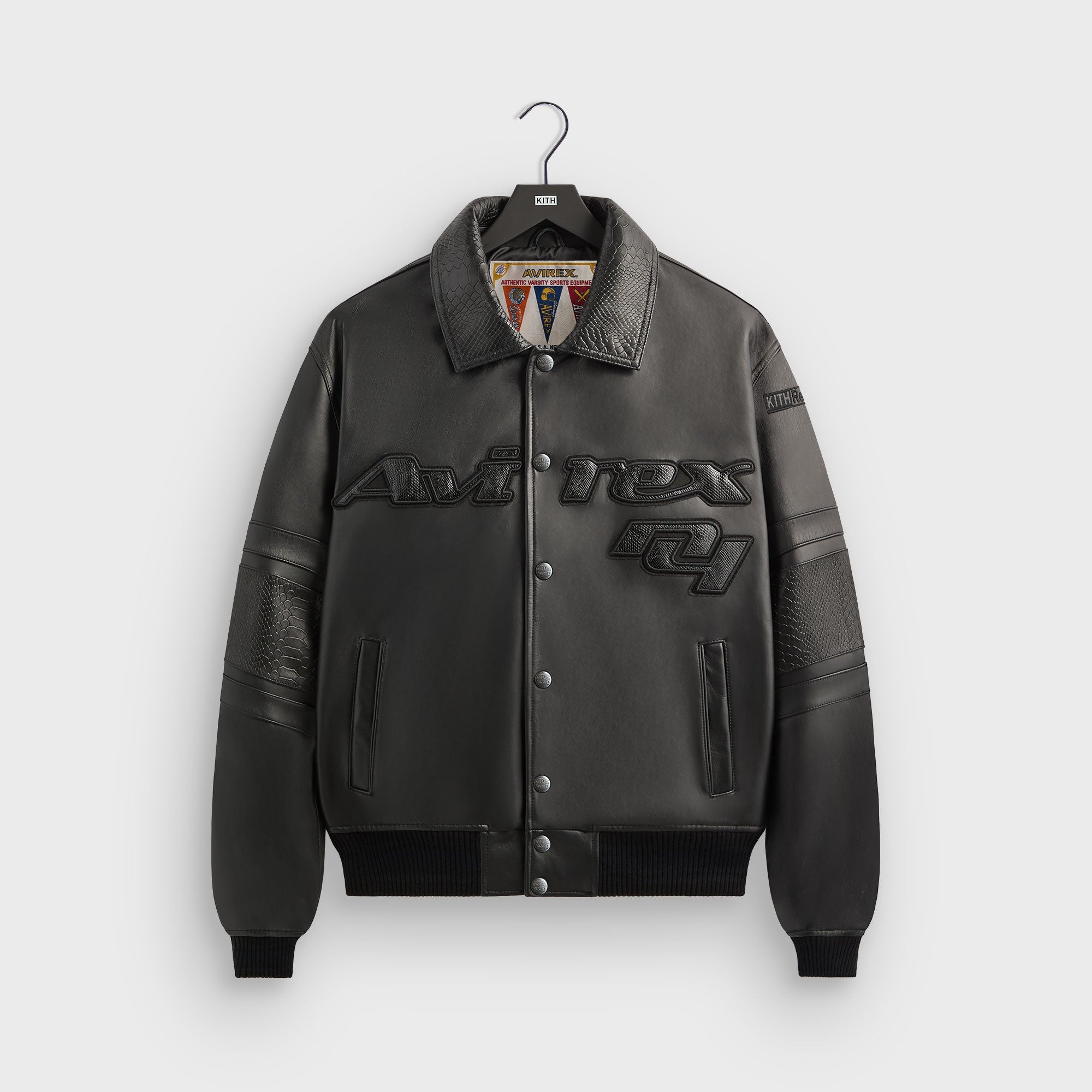 Kith Records for AVIREX Legend Bomber Jacket - Black – Kith UK