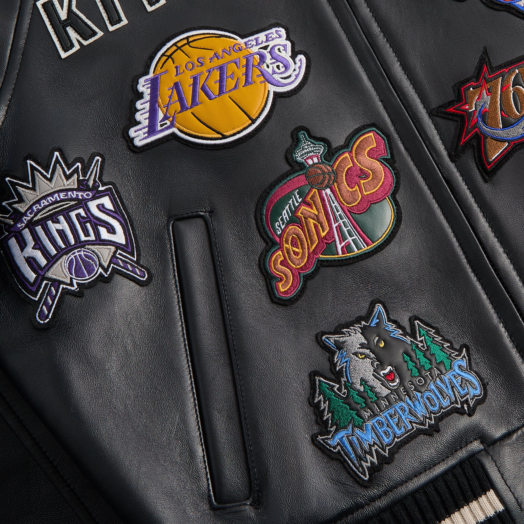 Kith & AVIREX for NBA All-Star Bomber Jacket - Black / Multi – Kith UK
