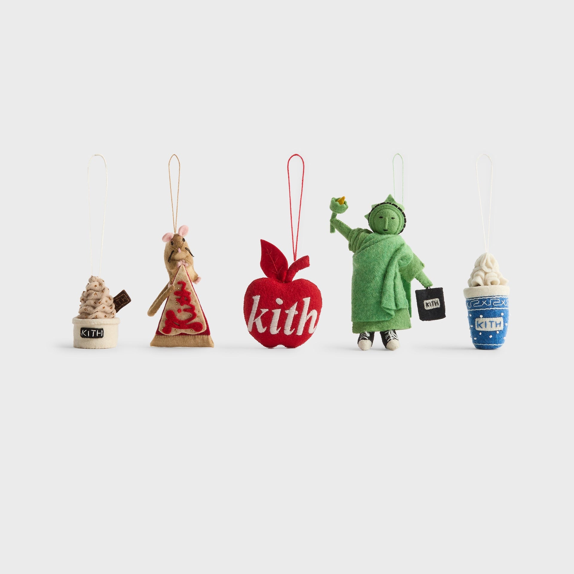 Kithmas for Craftspring NYC Ornament Set - Multi