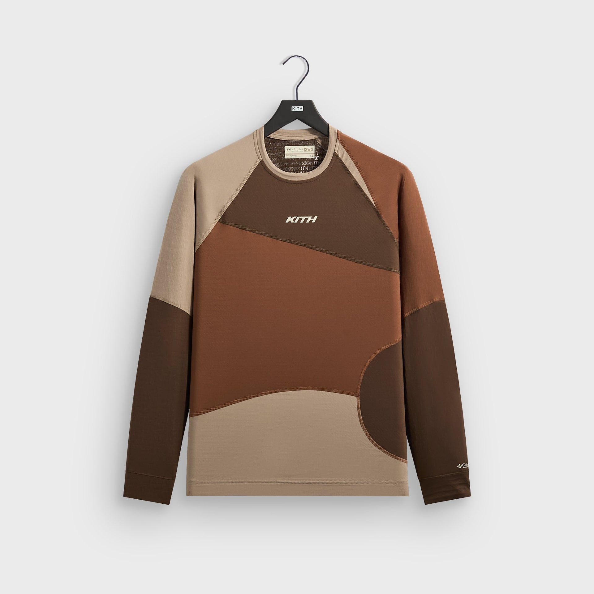 Kith for Columbia Infinity Long Sleeve Baselayer - Legacy / Dremel / Umber - PH