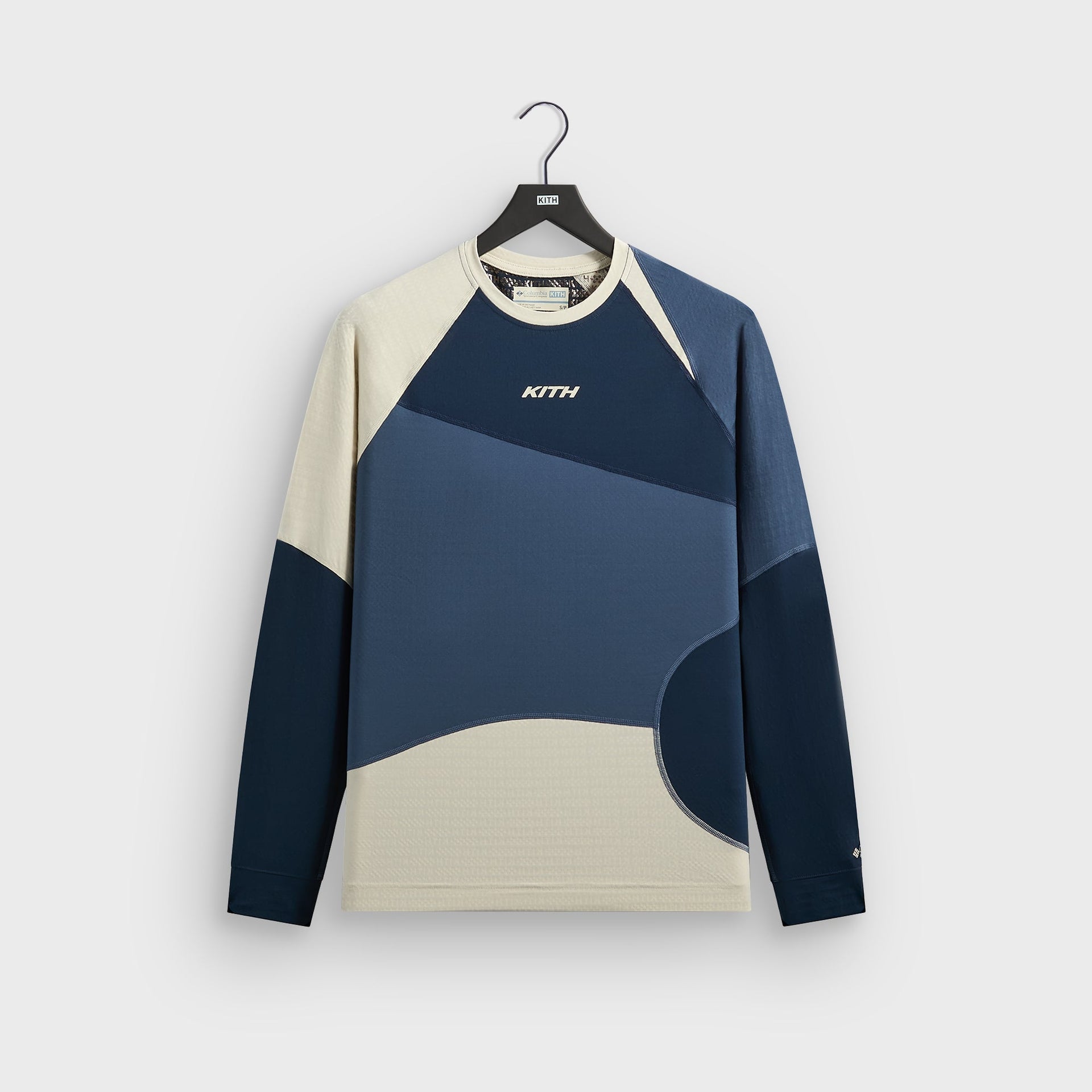Kith for Columbia Infinity Long Sleeve Baselayer - Nocturnal / Sandrift / Mystery - PH