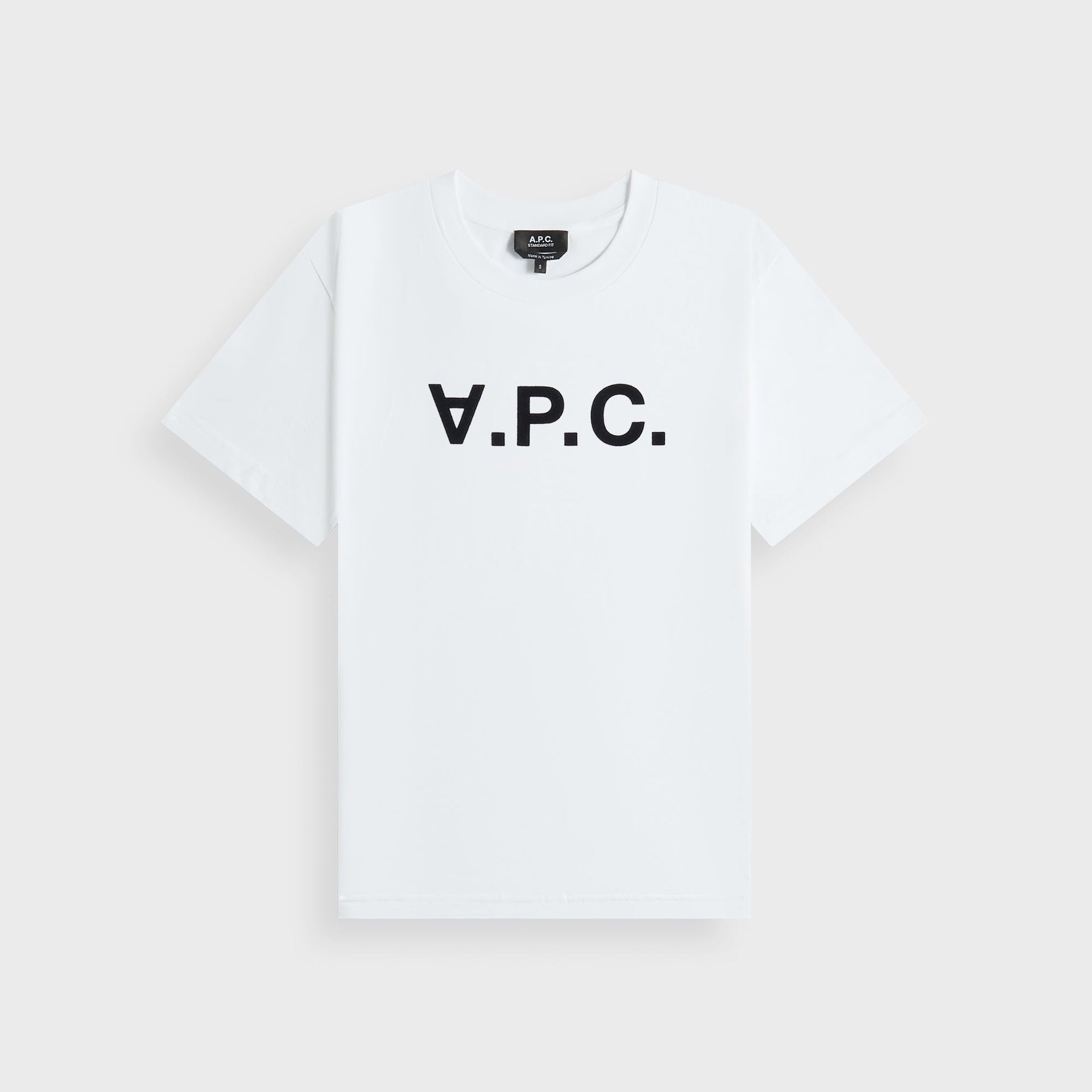 A.P.C. Standard Grand VPC Tee - White / Dark Navy