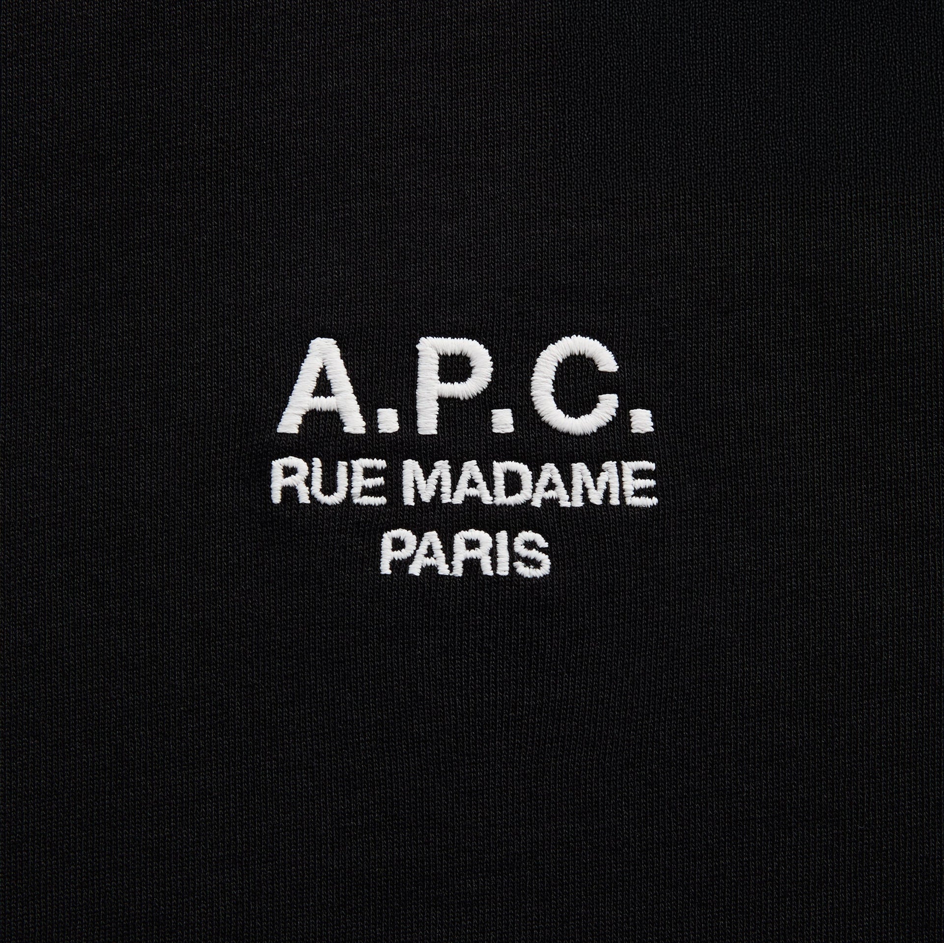 A.P.C. Rue Madame Tee - Black
