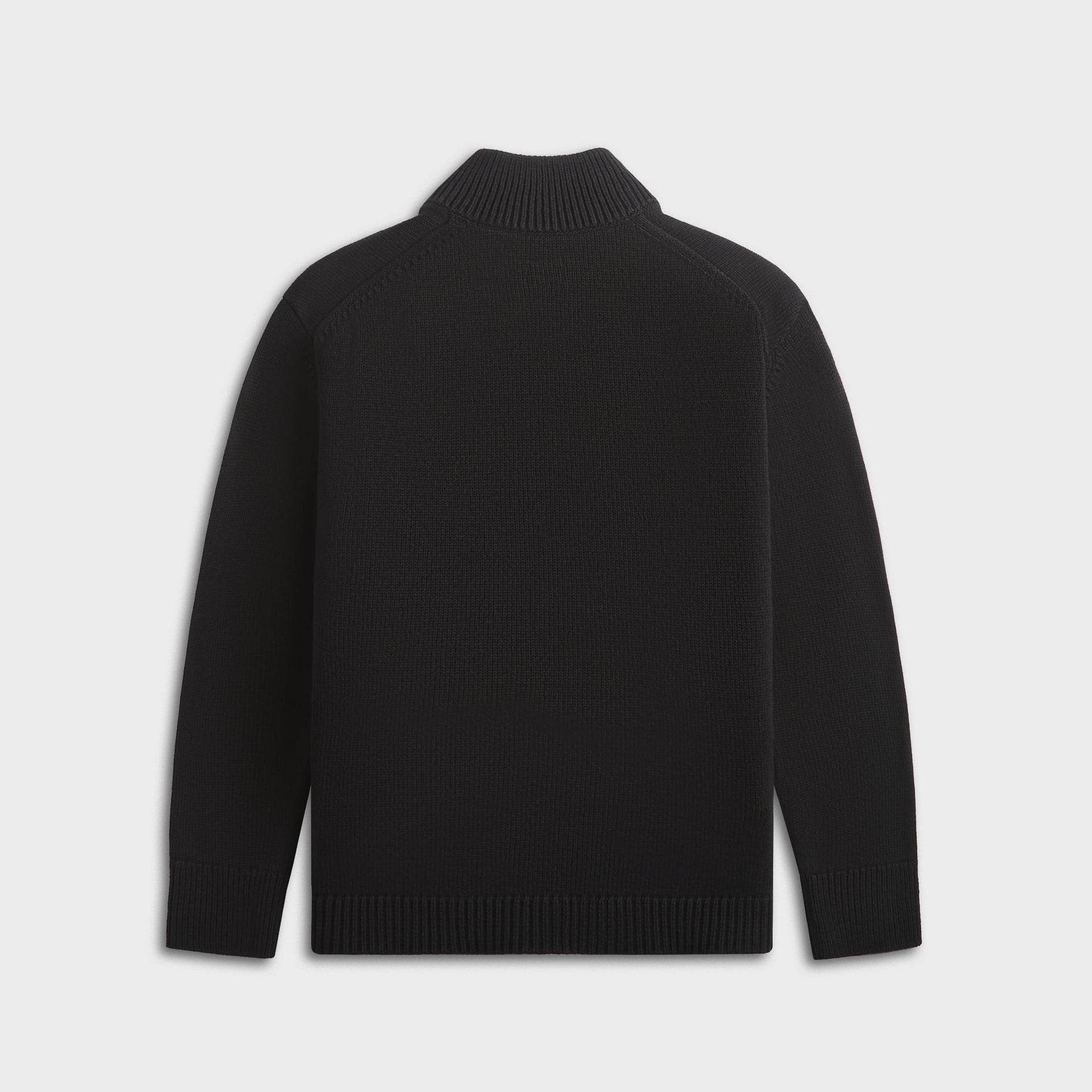 C.P. Company Cotton Mixed Zipped Cardigan - Total Eclipse