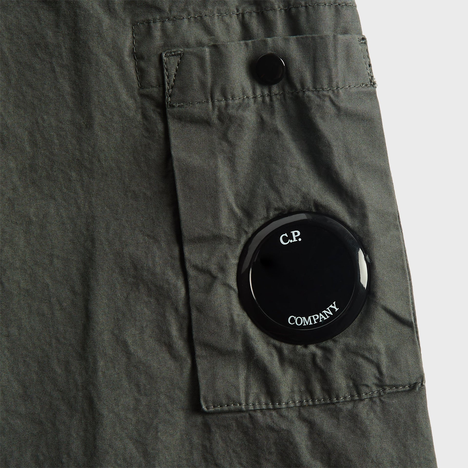 C.P. Company Micro-Reps Hooded Lens Jacket - Gunmetal