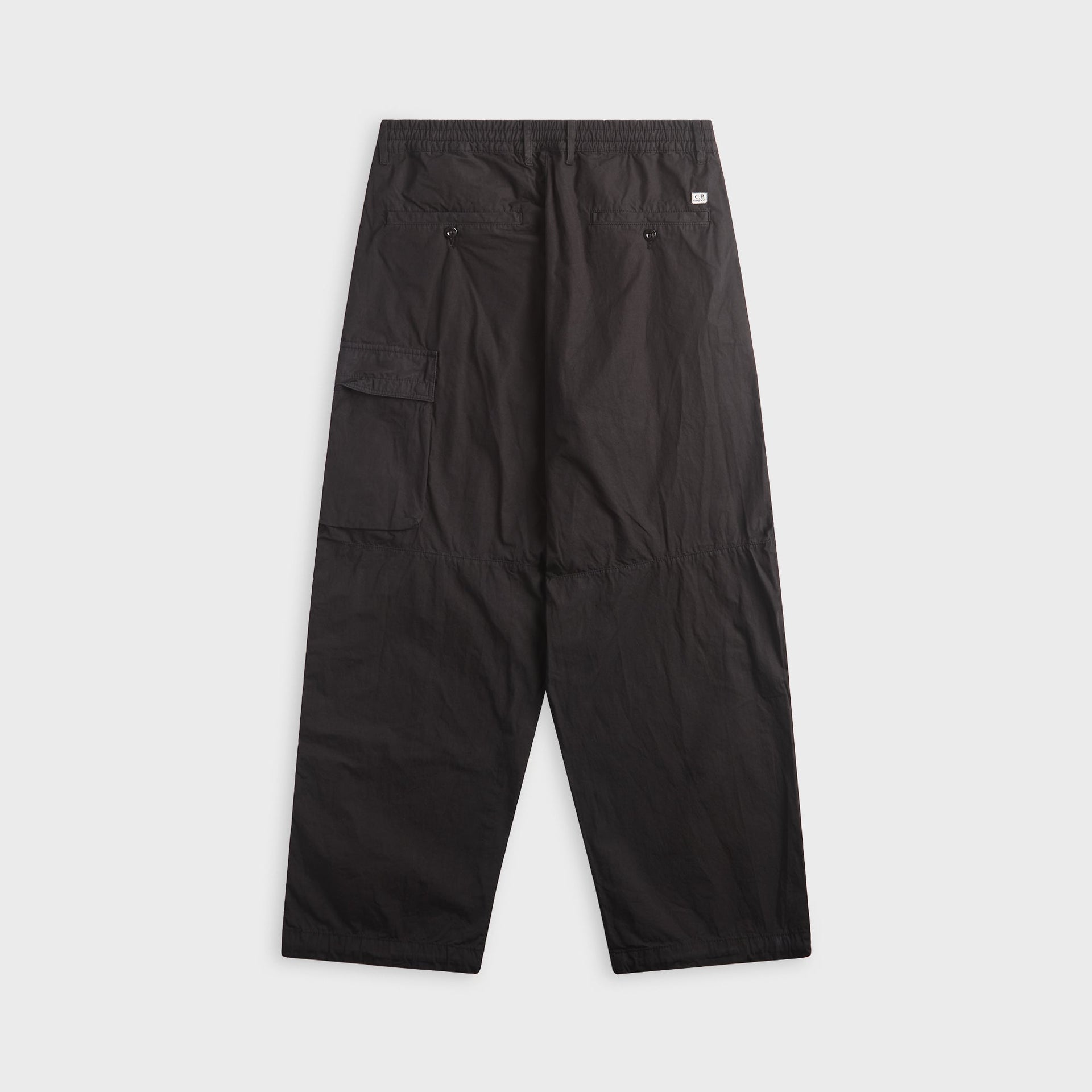 C.P. Company Micro-Reps Boxy Cargo Lens Pant - Black
