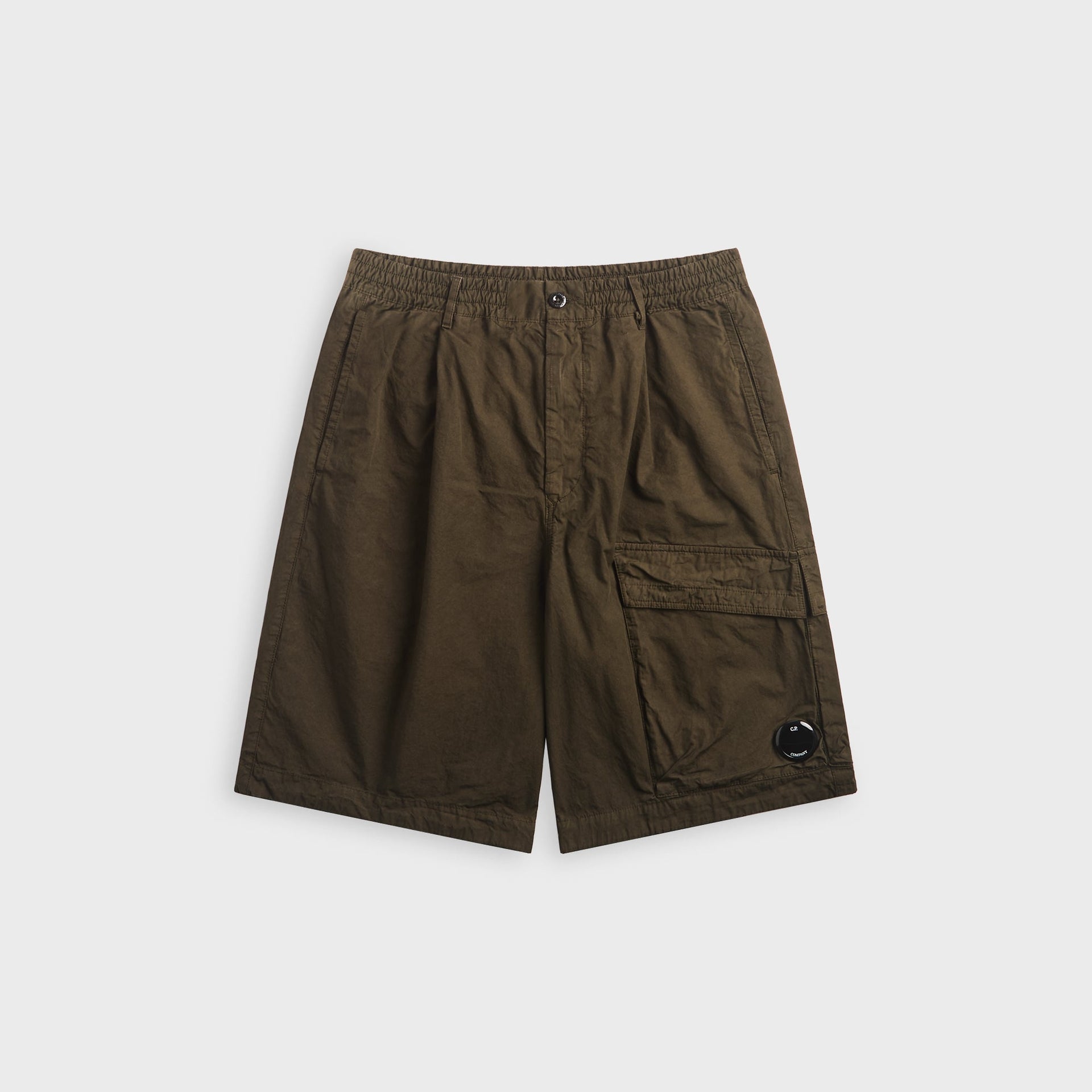 C.P. Company Micro-Reps Boxy Lens Short - Ivy Green