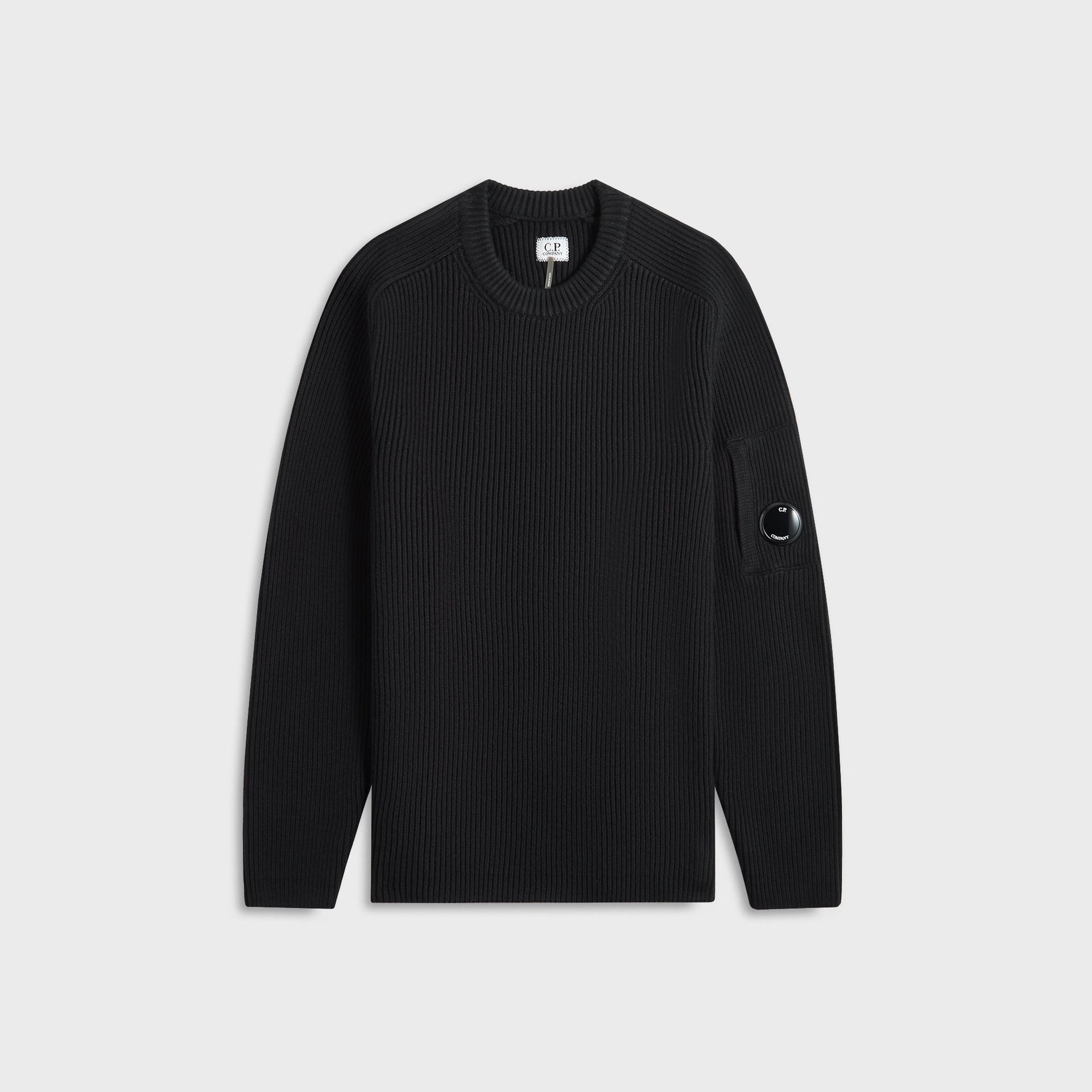 C.P. Company Knitwear Crew Neck in  Black