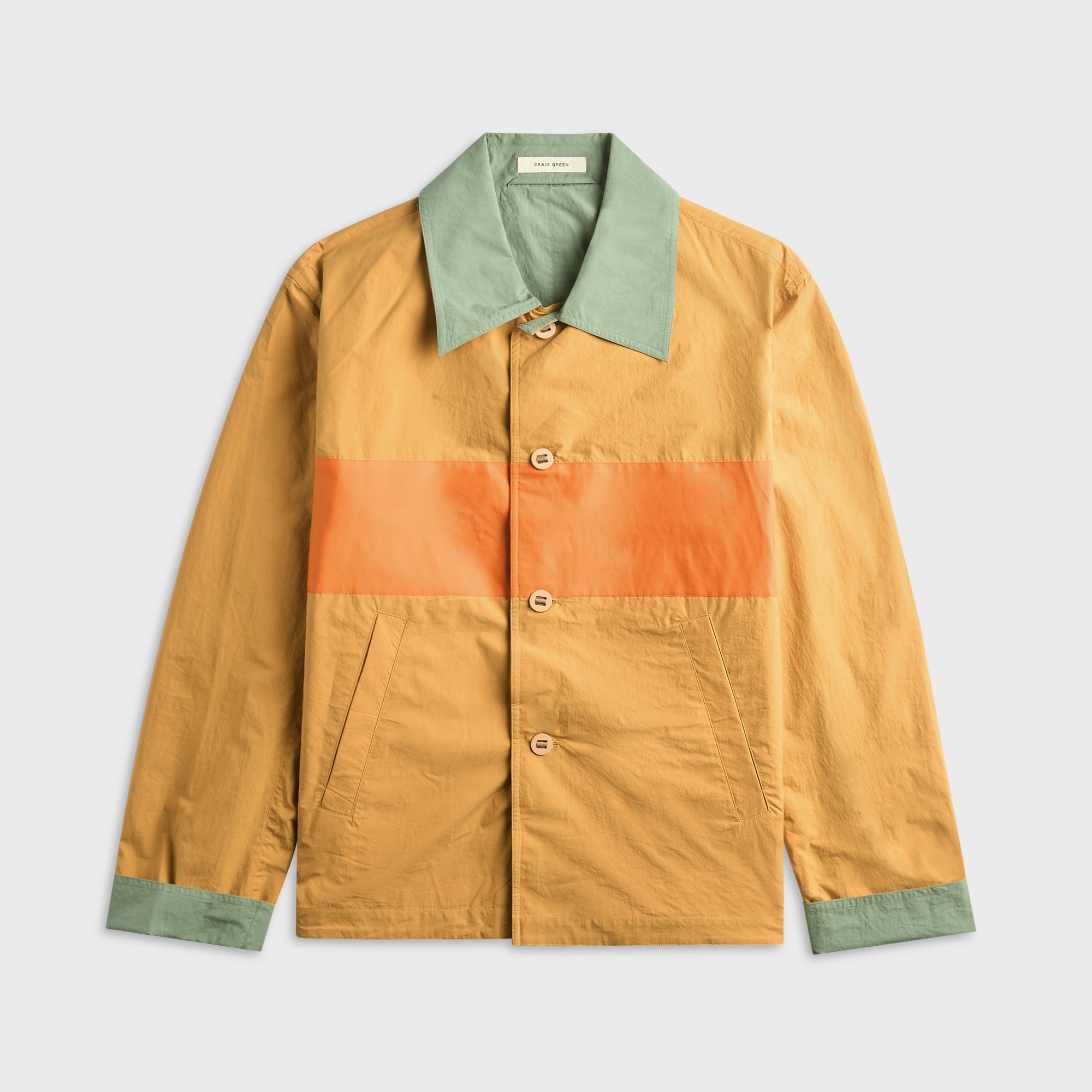 ジャケット・アウター CRAIG GREEN COAT Craig Green Reversible Worker Jacket - Yellow / Blue – Kith UK