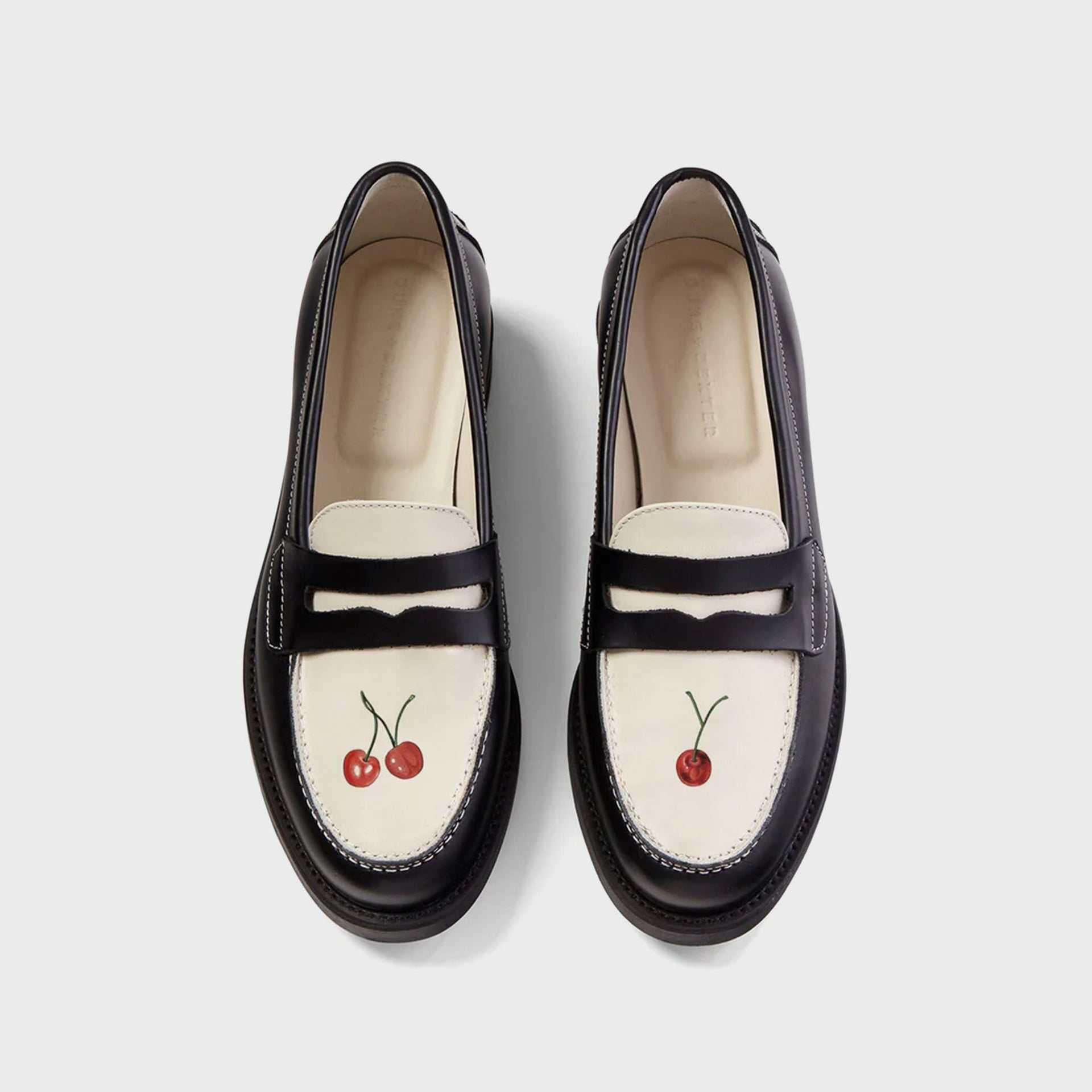 DUKE + DEXTER WMNS Wilde NY Cherry Penny Loafer - NY Cherry