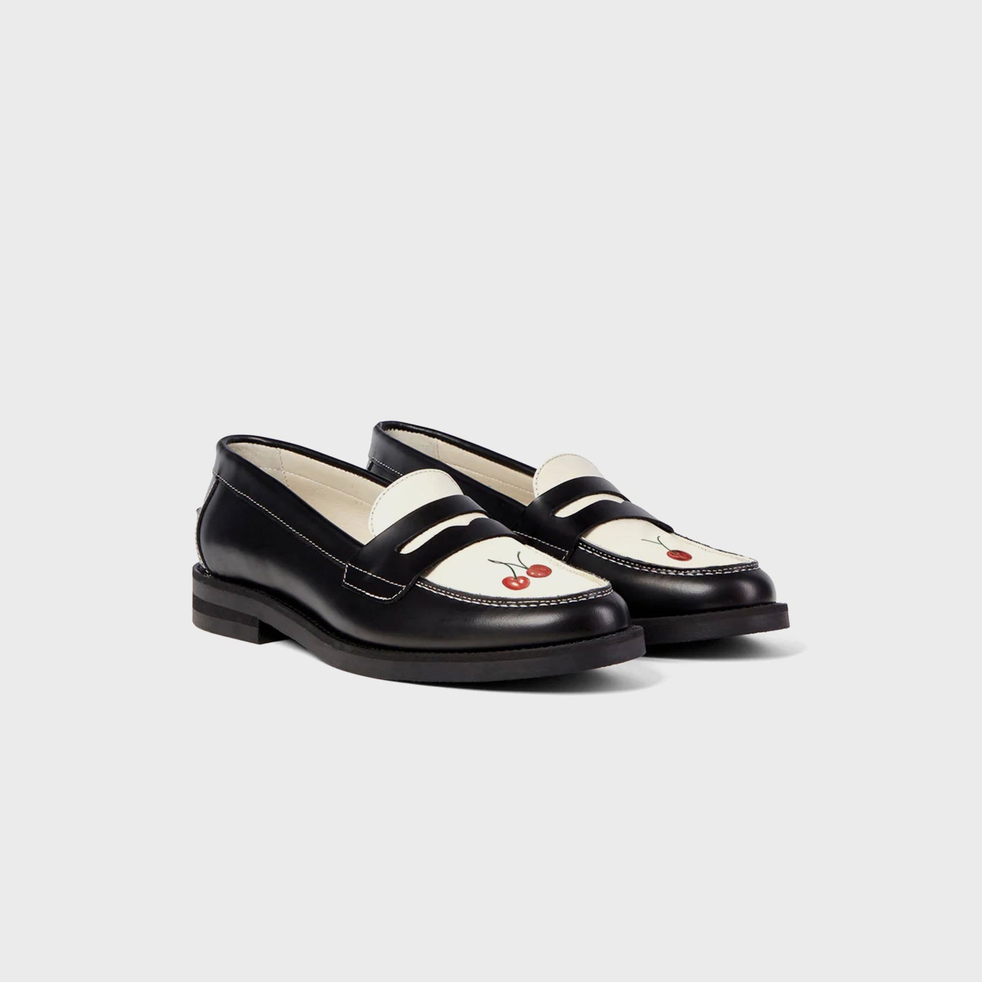 DUKE + DEXTER WMNS Wilde NY Cherry Penny Loafer - NY Cherry