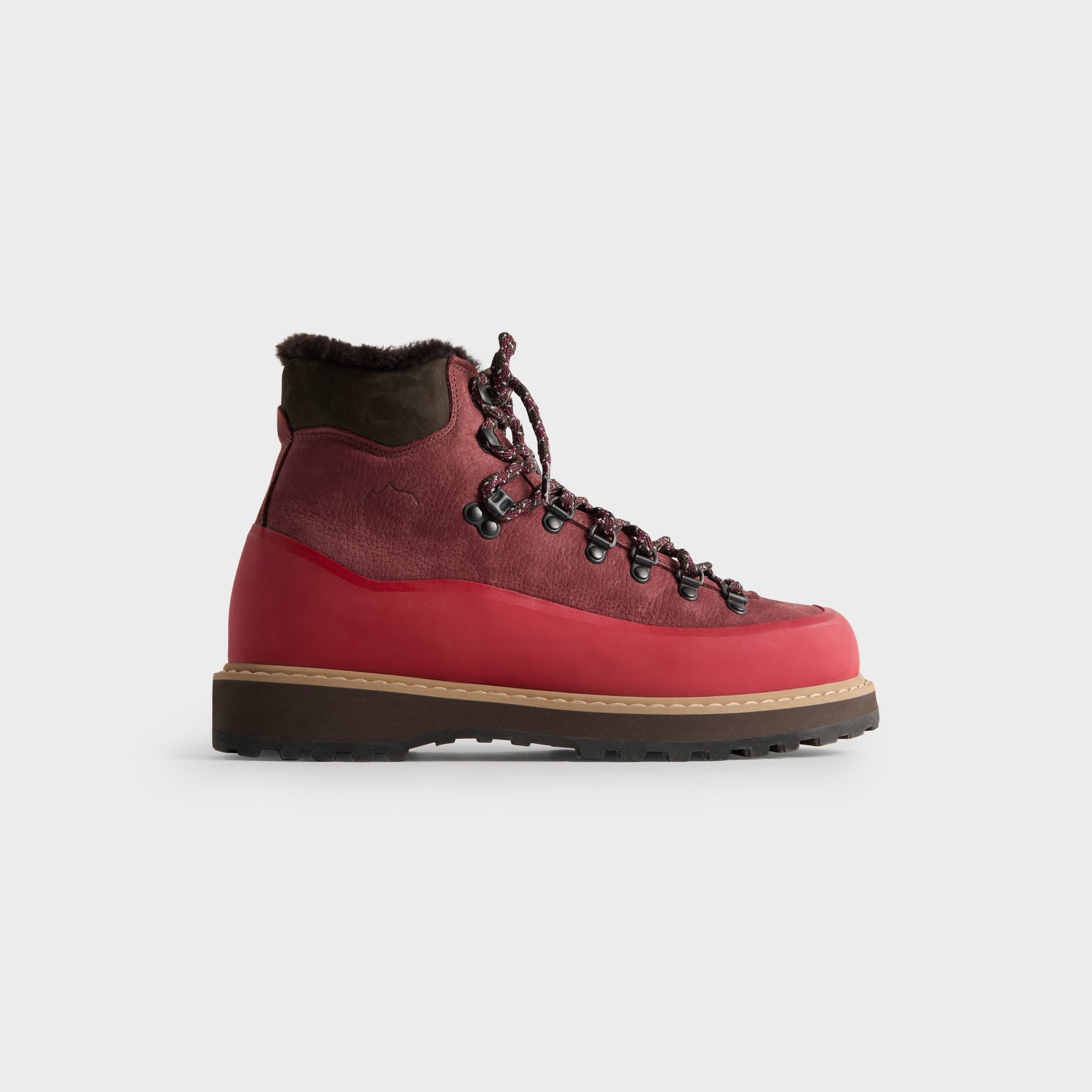 Ronnie Fieg for Diemme Roccia Vet Gomma Shearling - Bordeaux