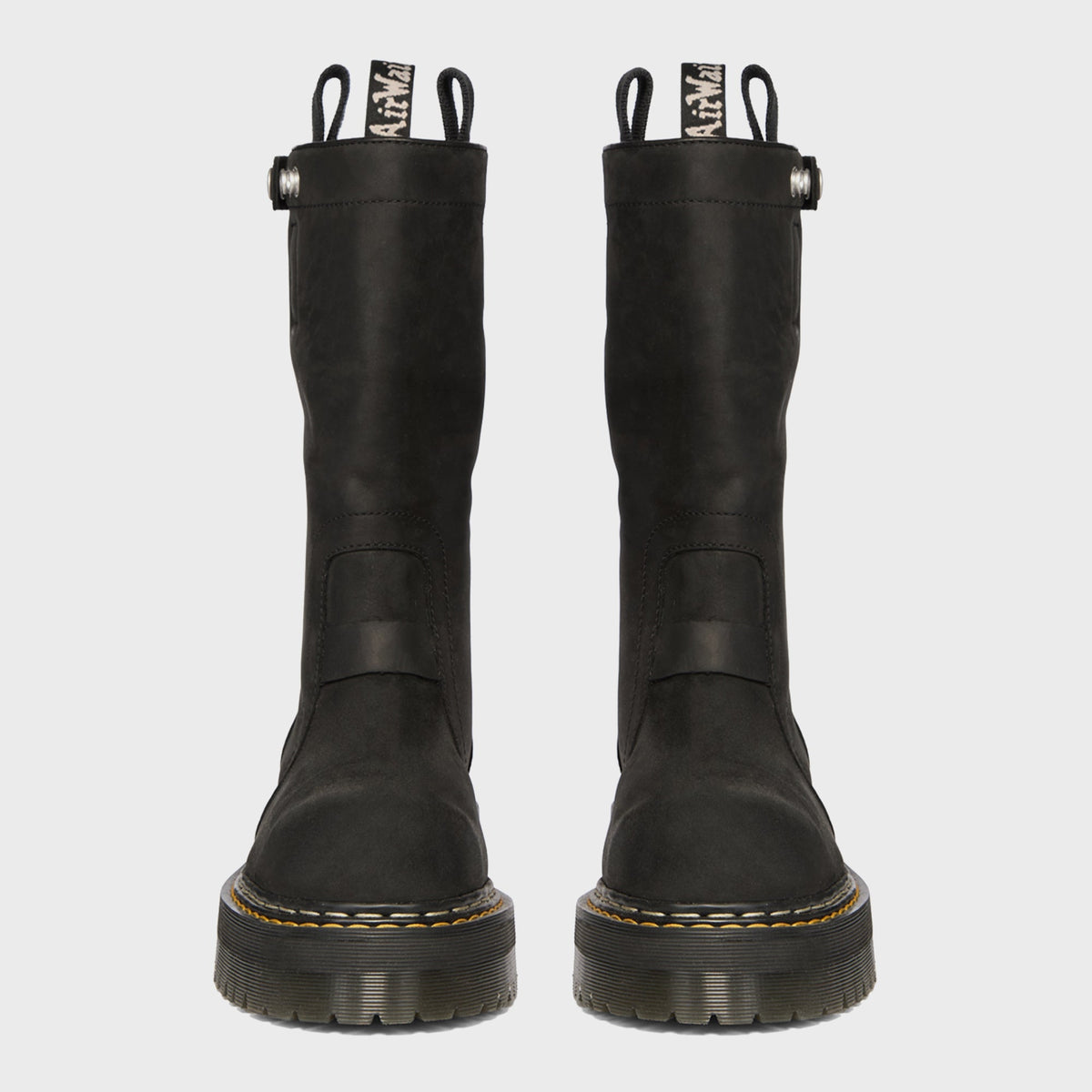 Dr. Martens x Rick Owens WMNS Quad Sole Pull Boots - Black