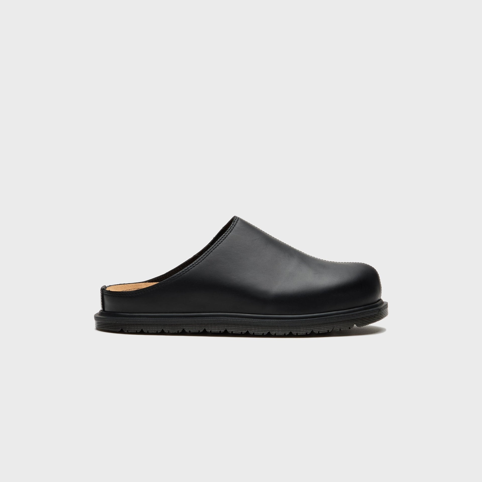 Dr. Martens San Leather Mule - Black Orleans