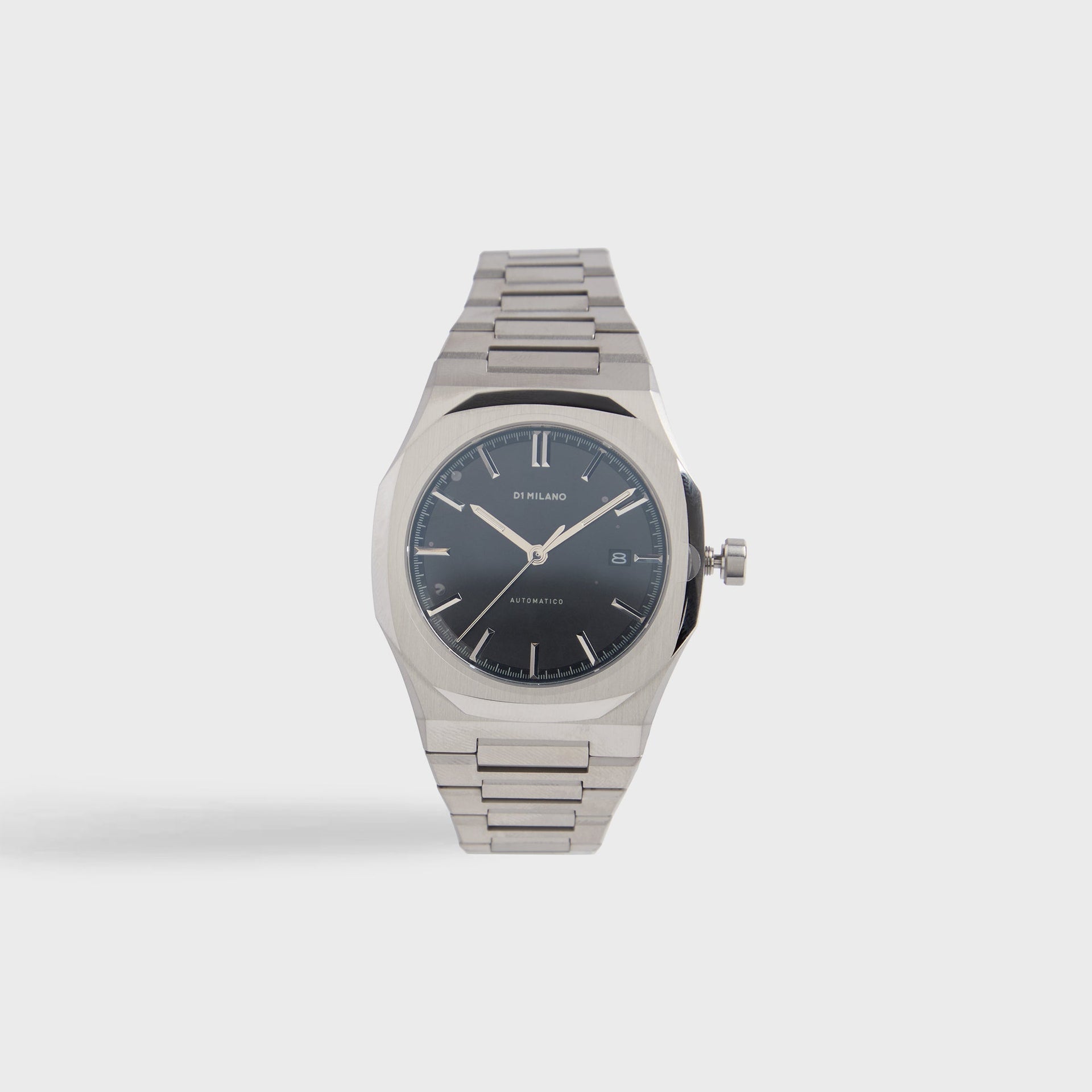 D1 Milano Automatic Watch 41.5mm - Restyle Silver / Black Dial