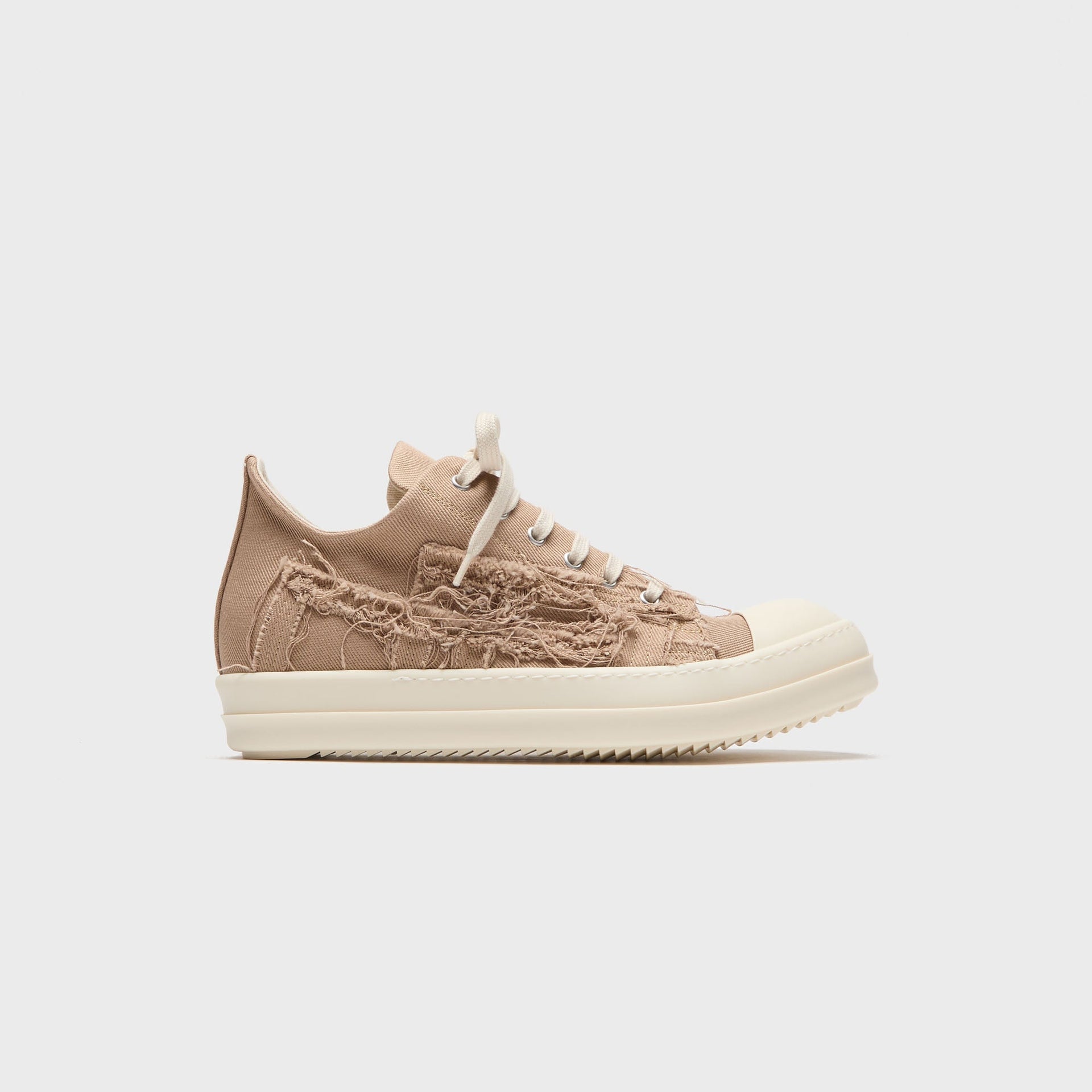 Rick Owens DRKSHDW Scarpe Denim Low Sneakers - Flesh / Milk