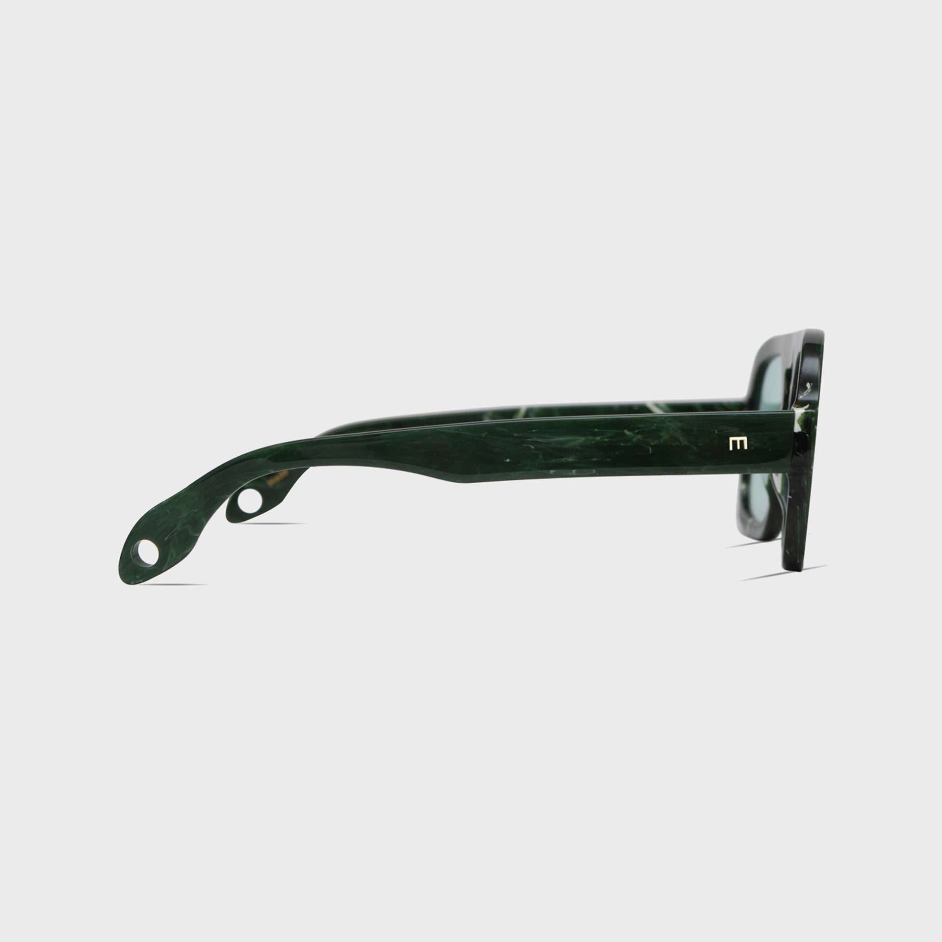 Elisa Johnson Jane Sunglasses - Green Tortoise