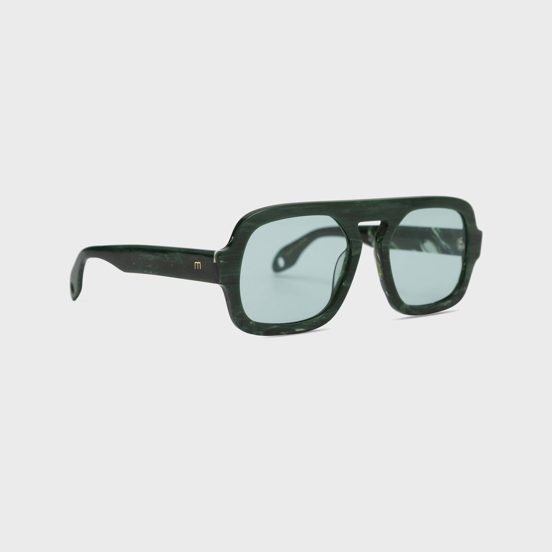 Elisa Johnson Jane Sunglasses - Green Tortoise