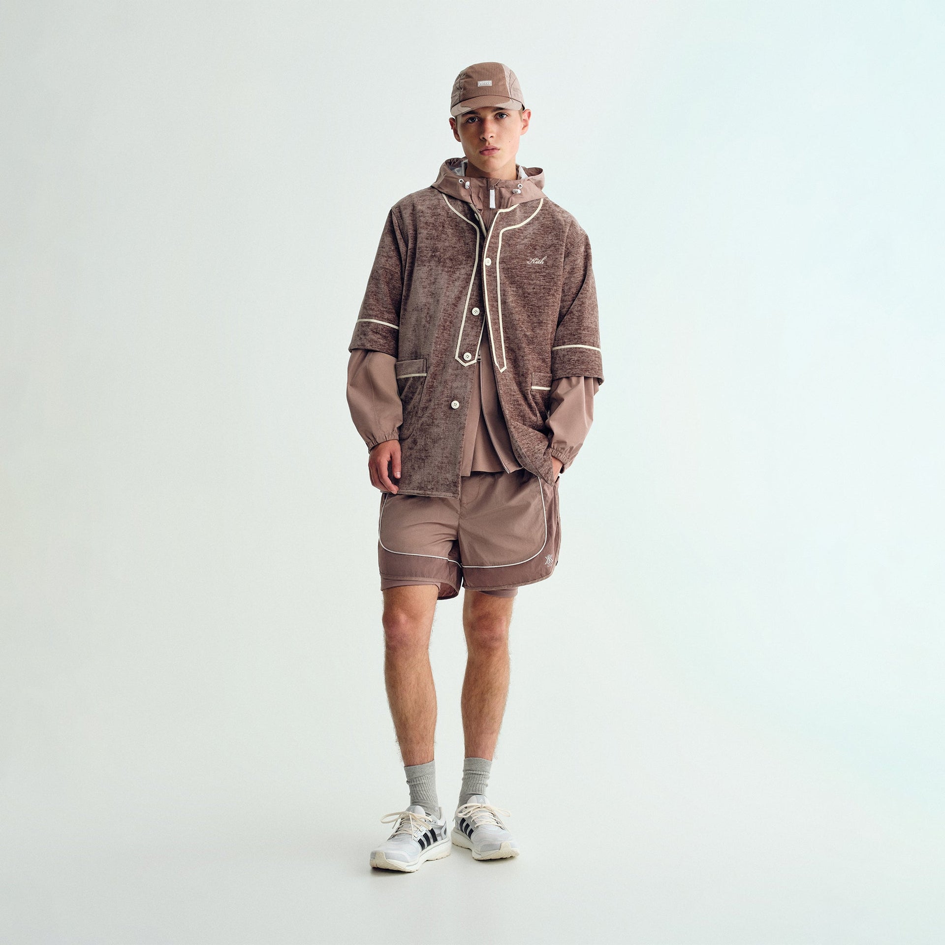 Kith Jordan Tech Short - Dusty Mauve