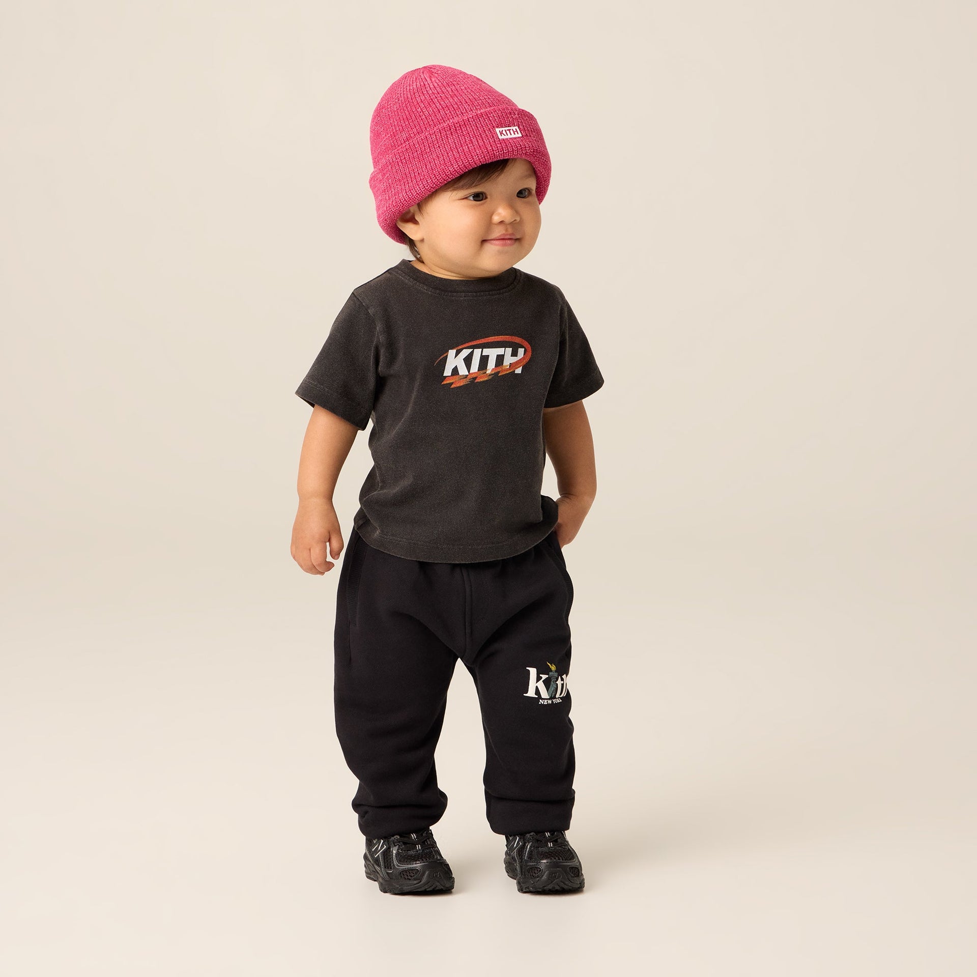 Kith Baby GT Vintage Tee - Black