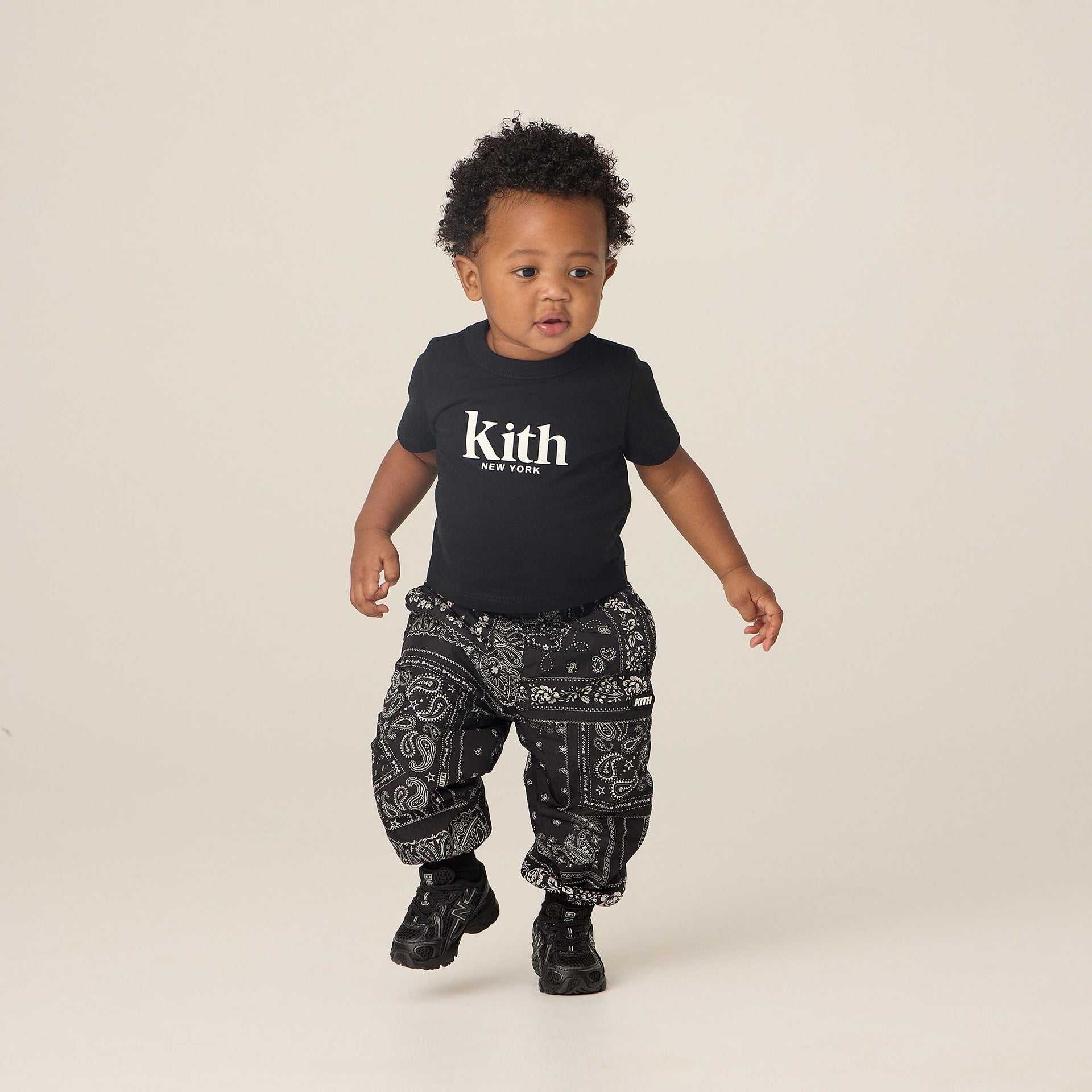Kith Baby Classic Mott Tee - Black