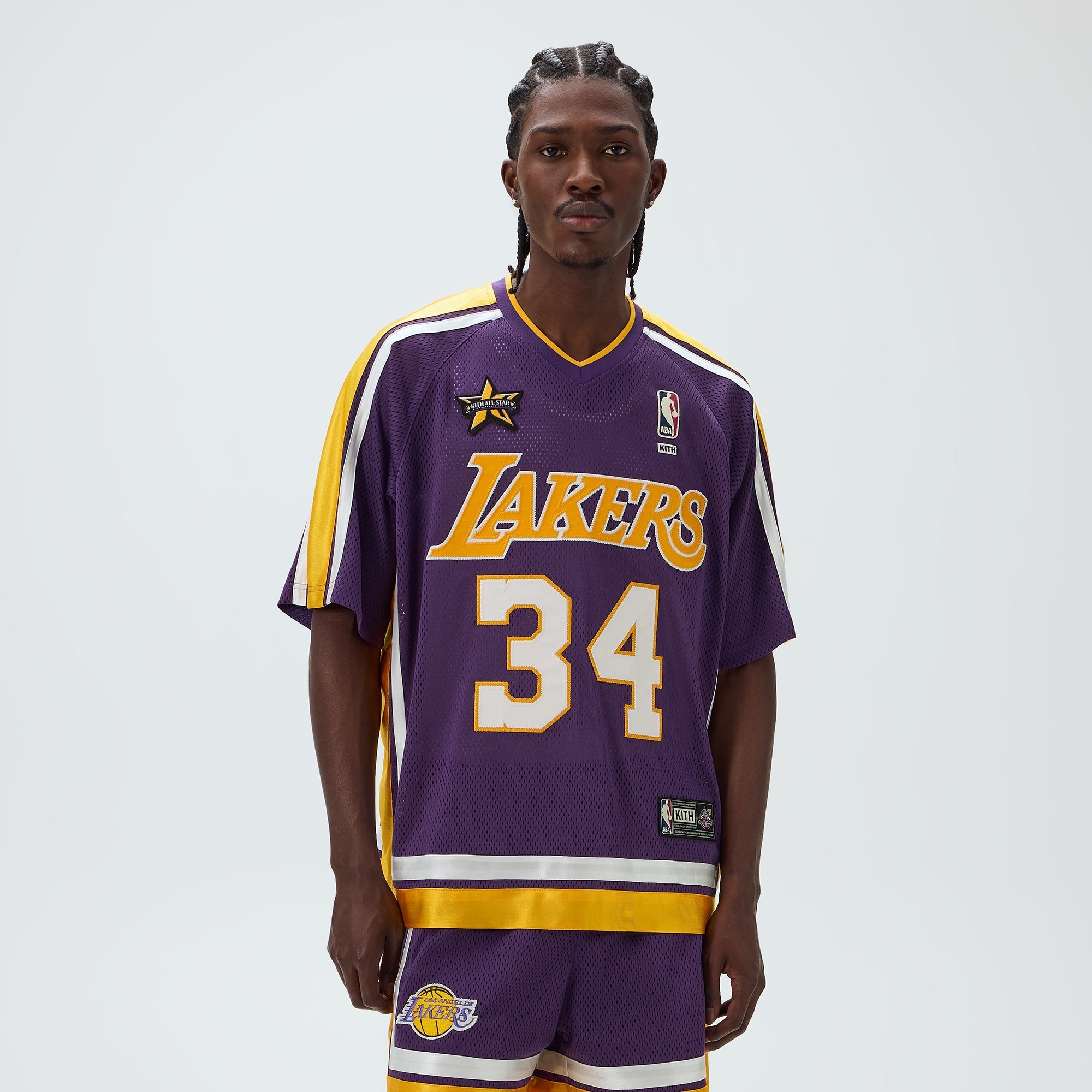 Kith for NBA All-Star Los Angeles Lakers Leon Shirt - Noble – Kith UK