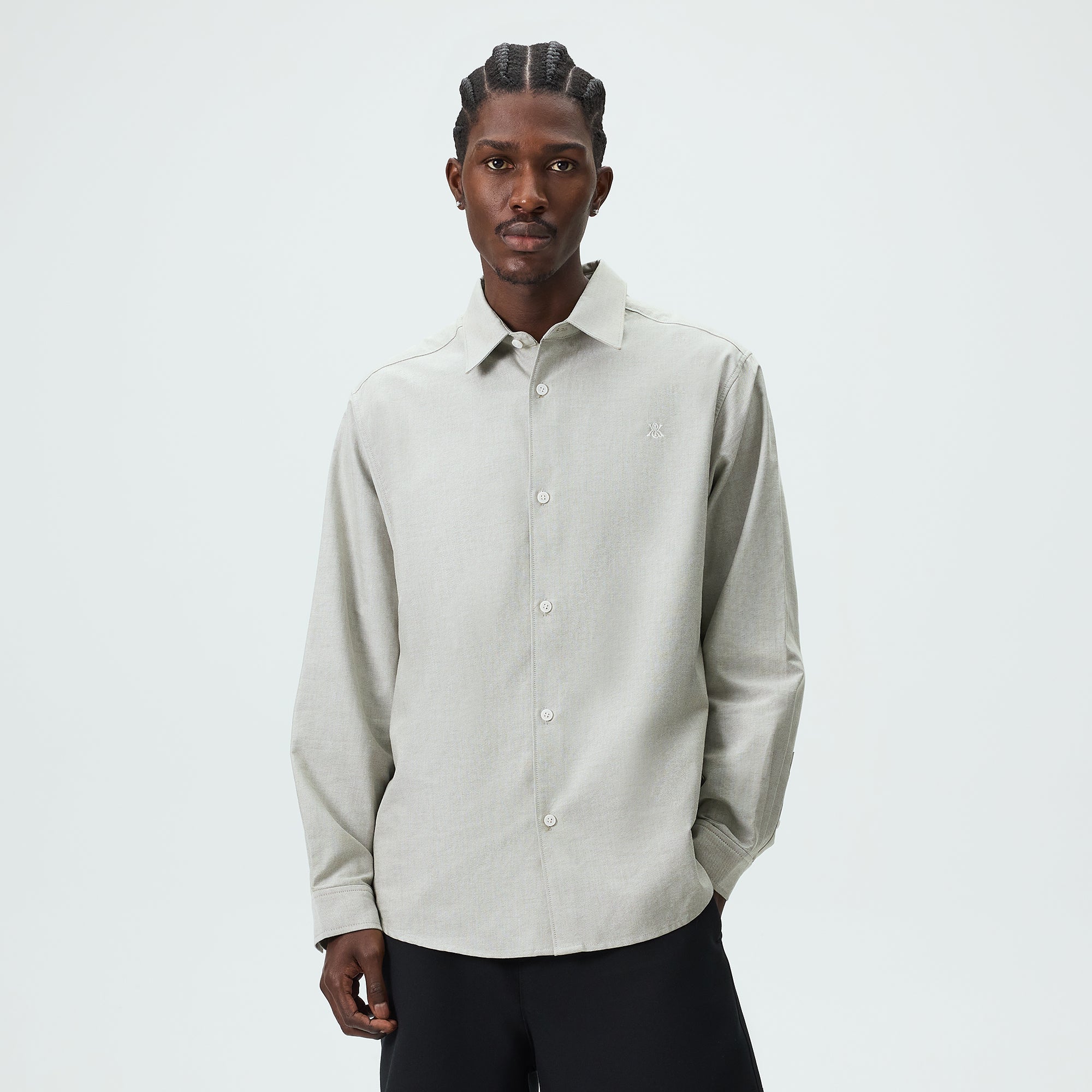 Kith Oxford Georgie Shirt - Flagstaff – Kith UK