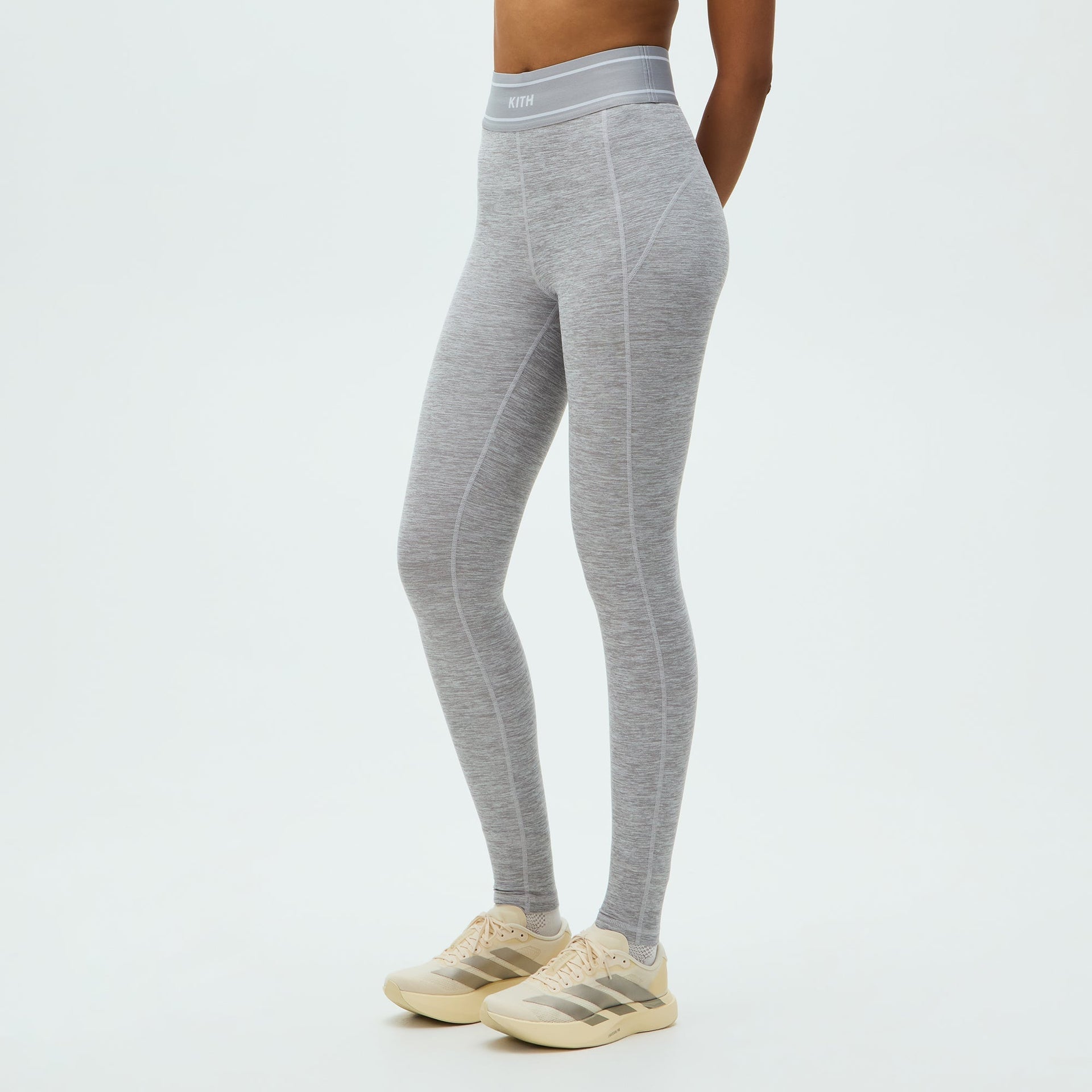 Kith Women Avery Tights - Cool Heather Grey - PH