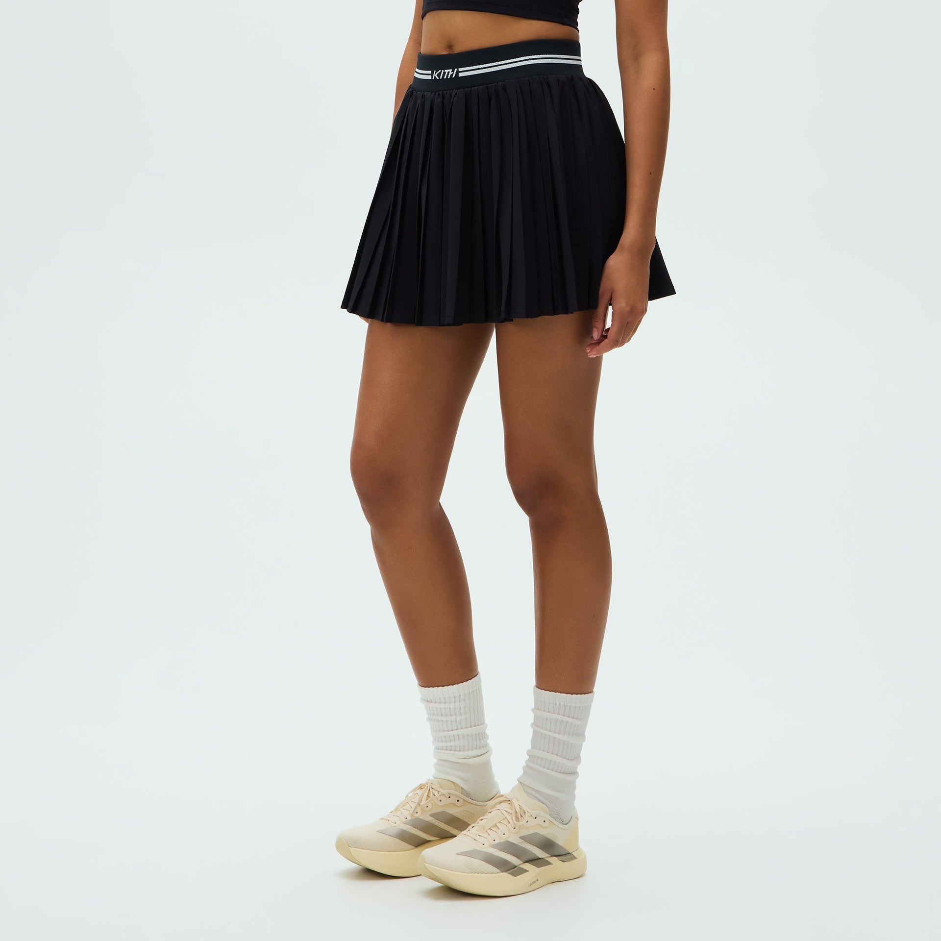 Kith Women Amaya II Pleated Skirt - Black