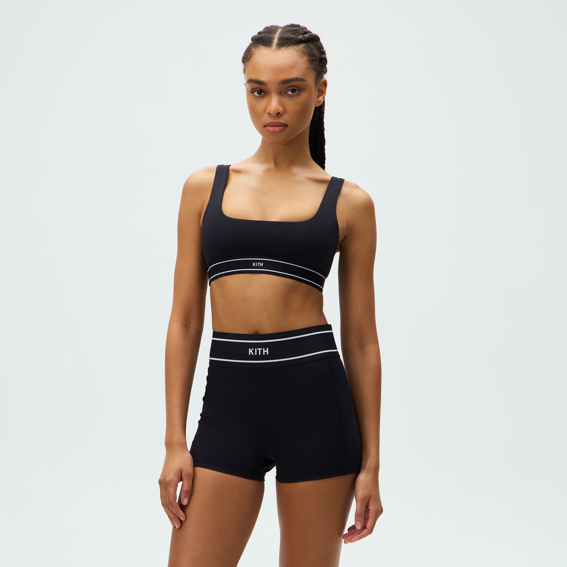 Kith Women Elle U-Neck Active Bra - Black